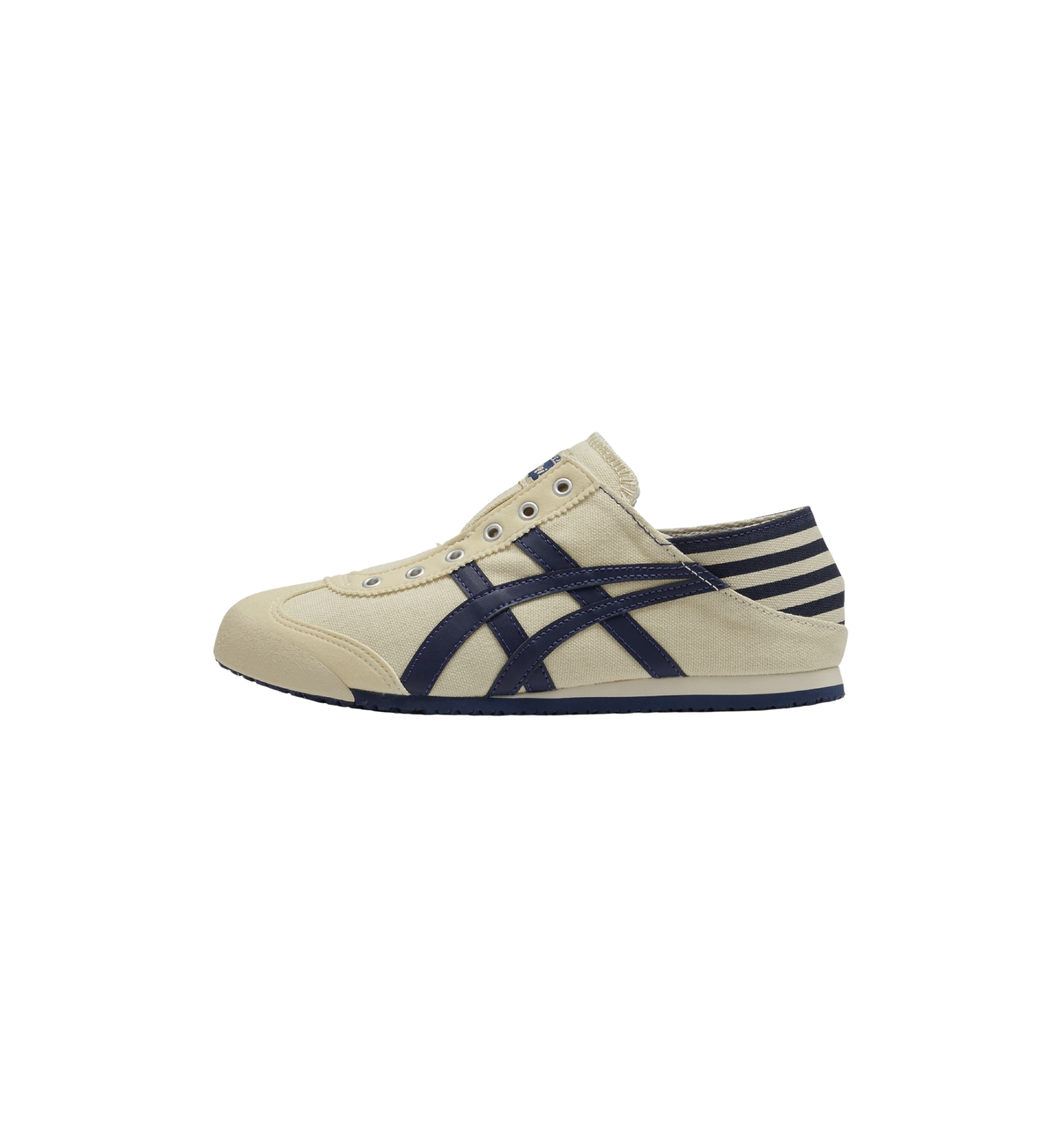 Onitsuka Tiger Mexico 66 Paraty Natural Navy at Stashed UAE