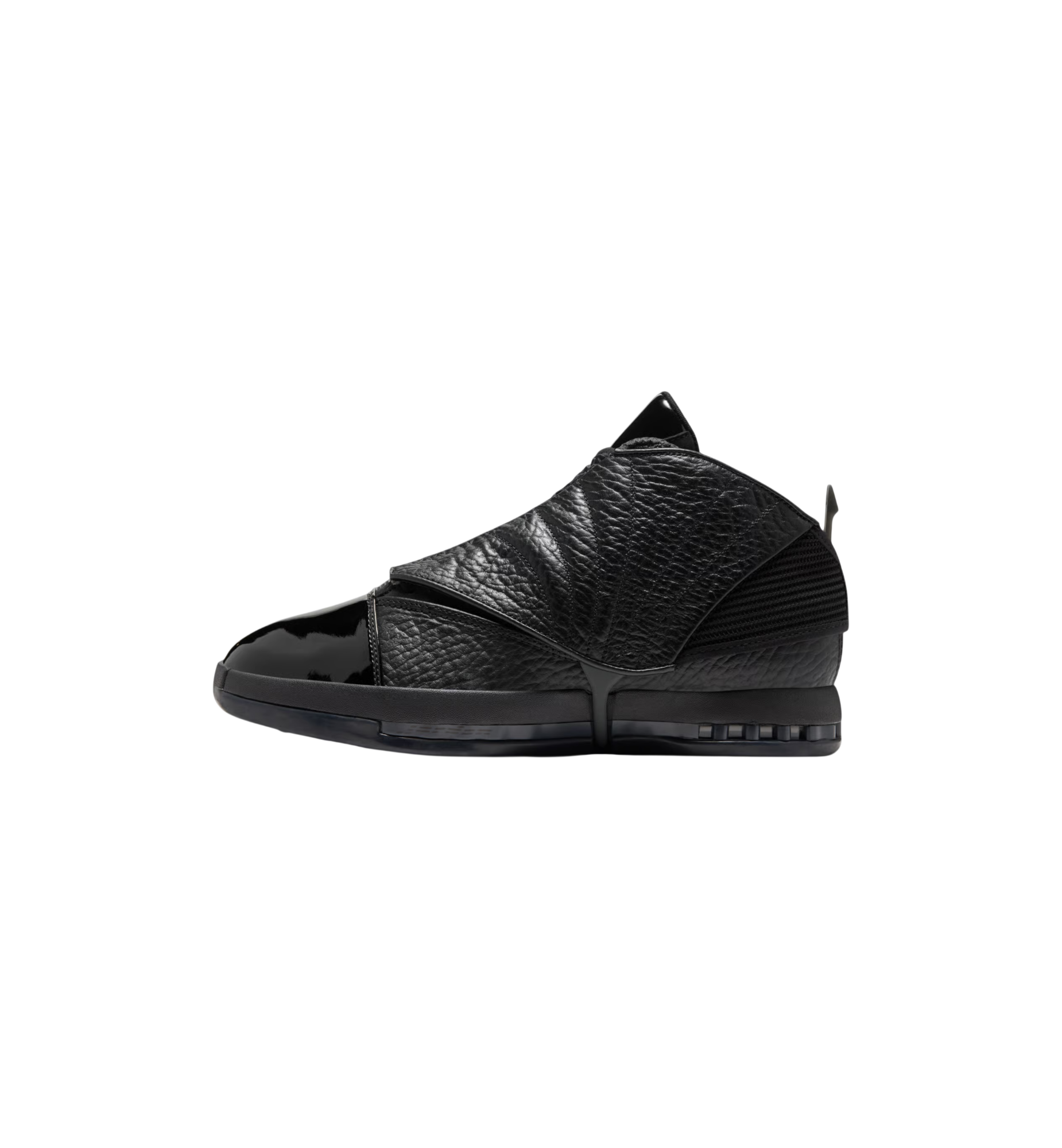 Air Jordan 16 Retro Black Pack side view at Stashed UAE