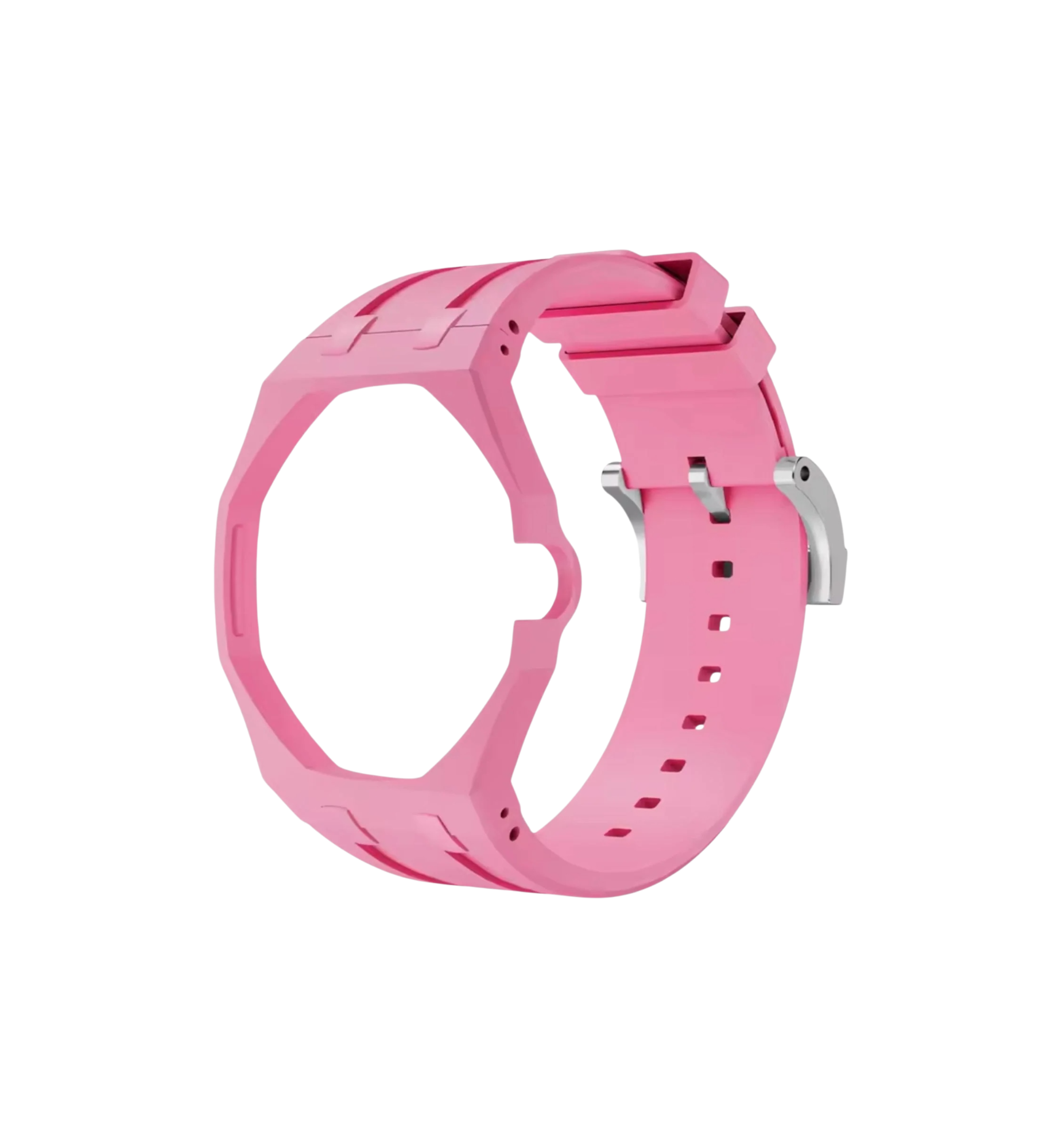 Swatch x Audemars Piguet Rubber Bracelet Pink at Stashed UAE