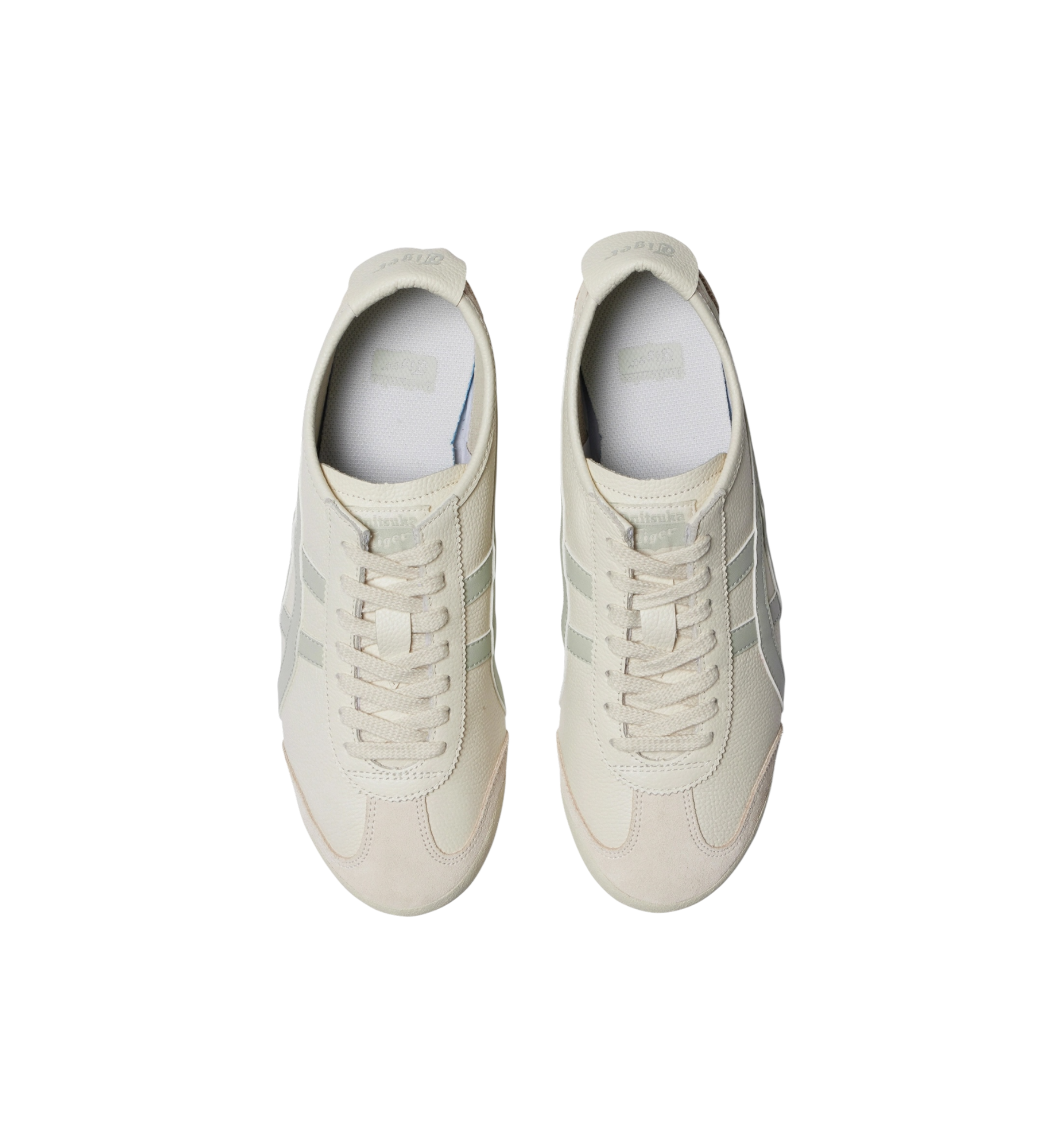 Onitsuka Tiger Mexico 66 Cream Light Sage top view at Stashed UAE