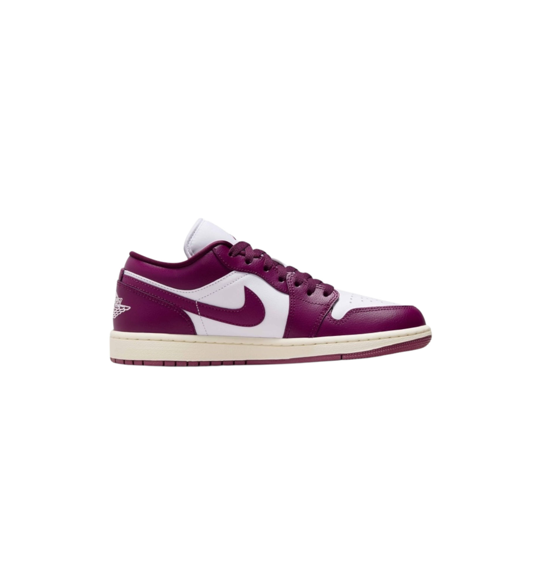 Air Jordan 1 Low Bordeaux side view at Stashed UAE