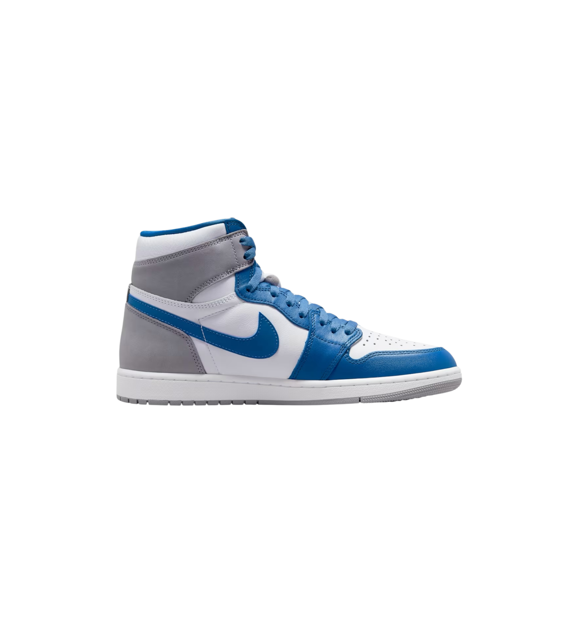 Air Jordan 1 Retro High OG True Blue side view at Stashed UAE