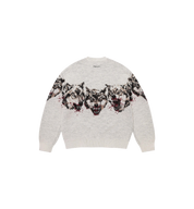 Supreme Wolves Sweater White back view at Stashed UAE