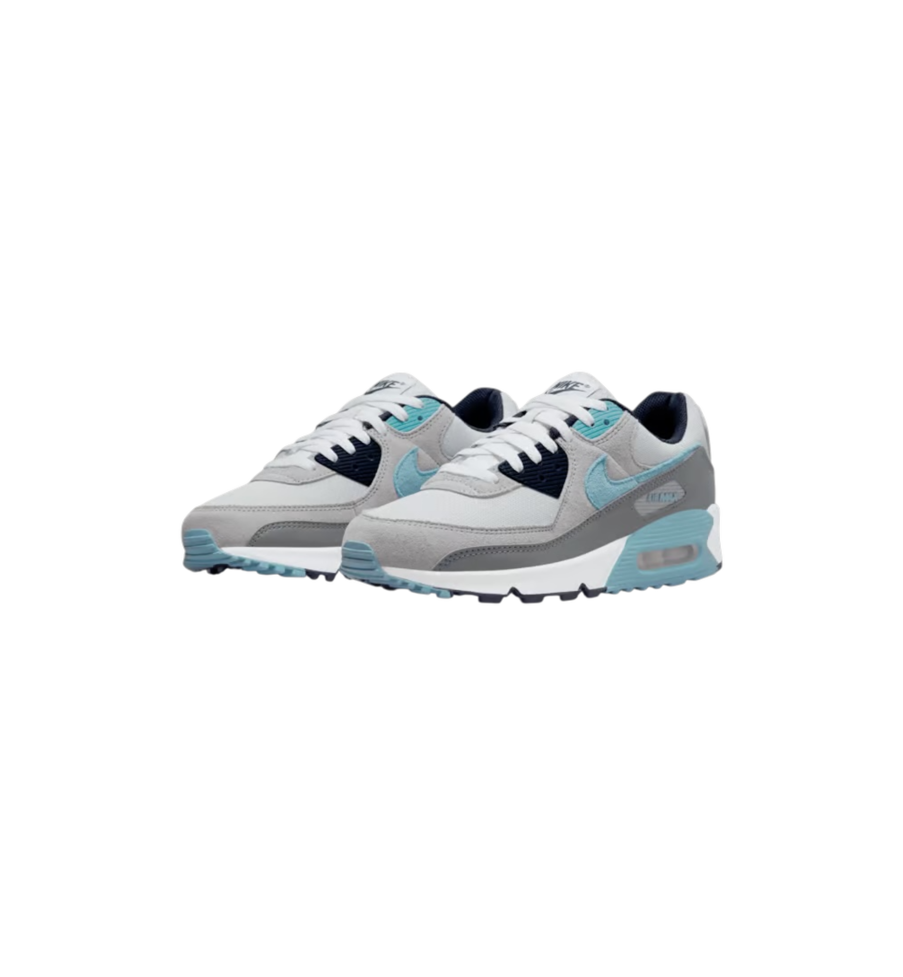 Nike Air Max 90 Pure Platinum Warm Blue pair at Stashed UAE