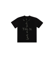 Travis Scott x McDonald's Sesame Inv T-Shirt Black/Brown back view at Stashed UAE
