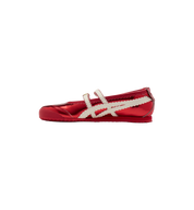 Onitsuka Tiger Mexico 66 TGRS Classic Red Cream Women's side view at Stashed UAE