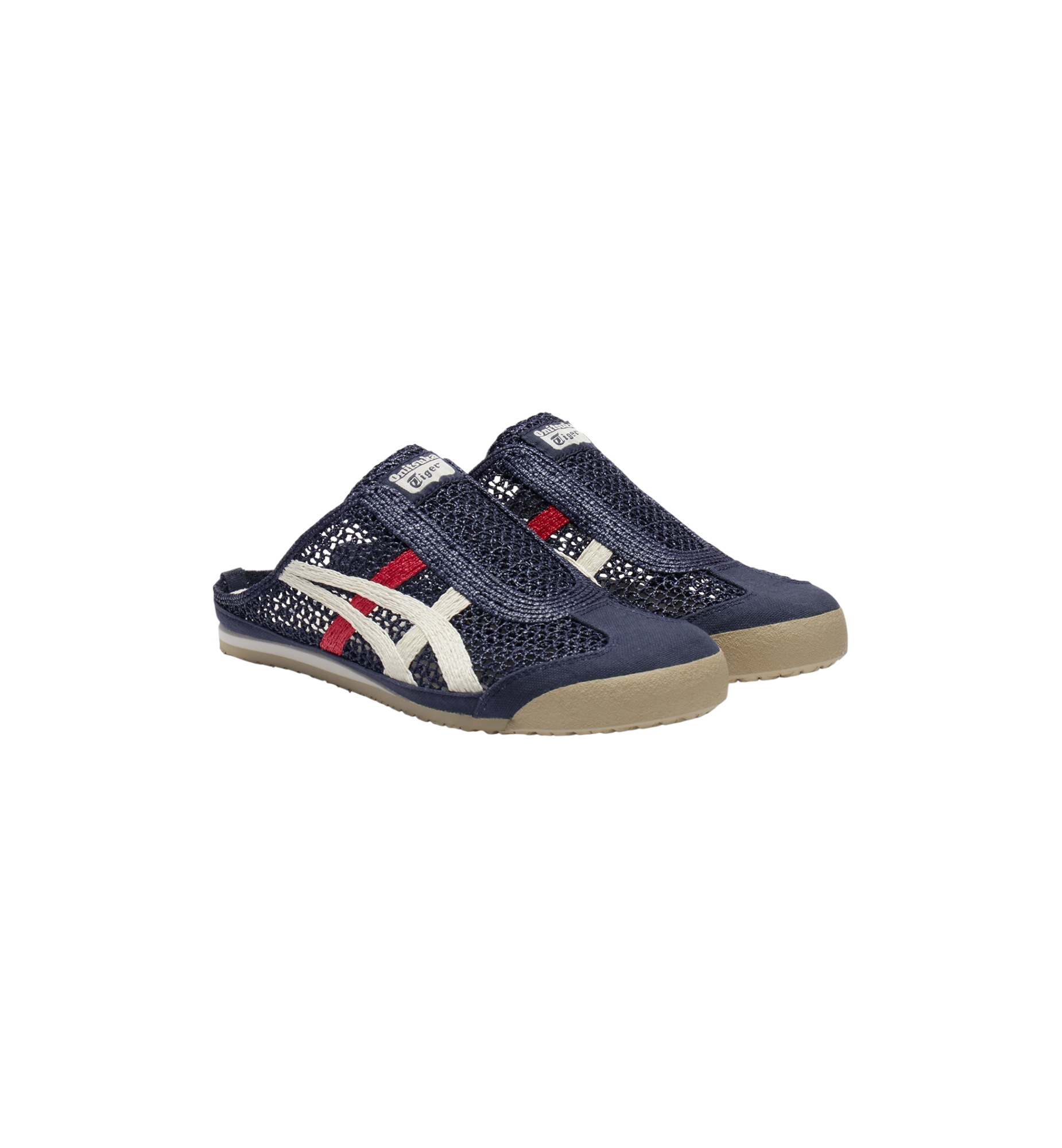 Onitsuka Tiger Mexico 66 Sabot "ron Navy Cream pair at Stashed UAE