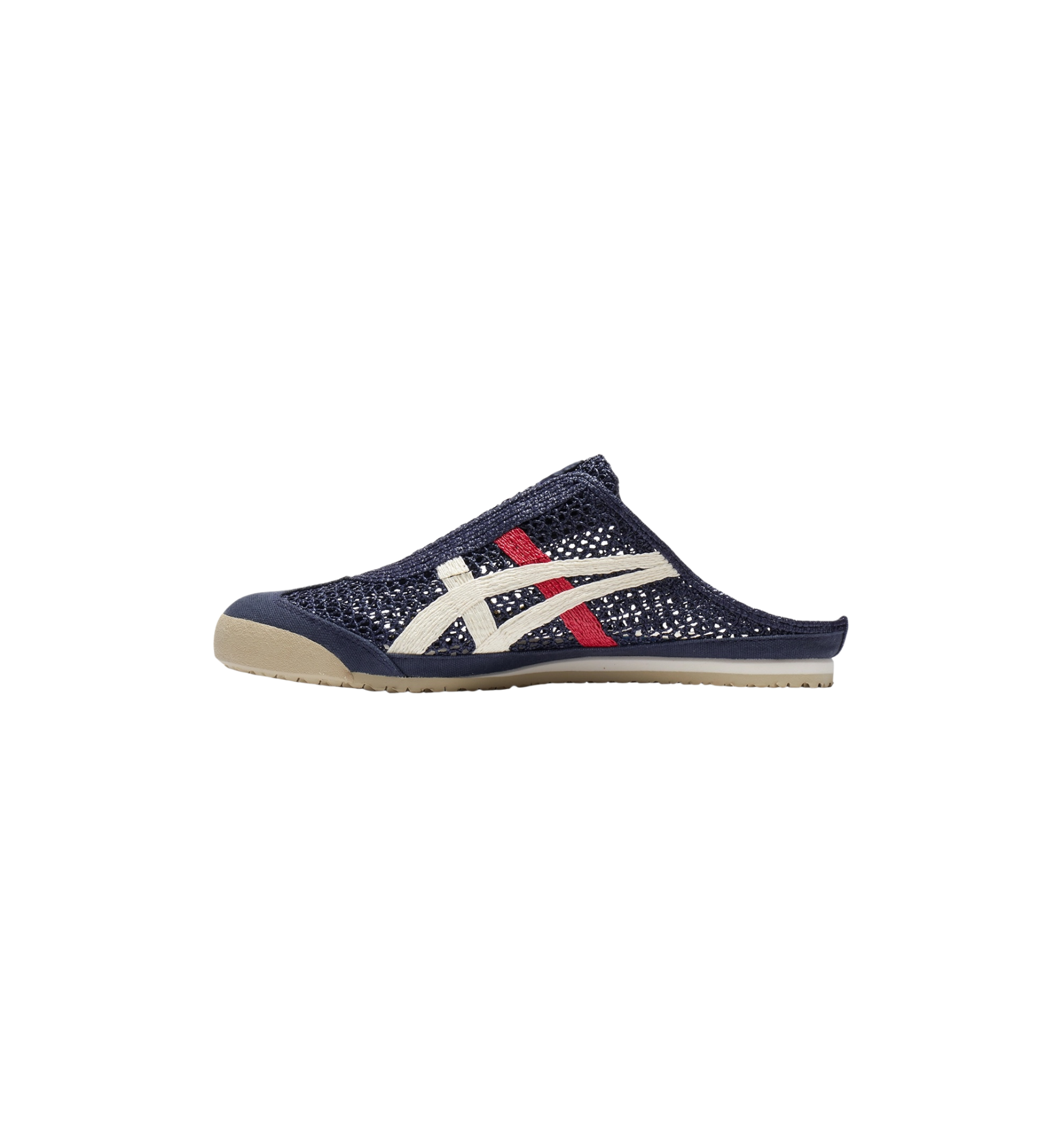 Onitsuka Tiger Mexico 66 Sabot Iron Navy Cream side view at Stashed UAE