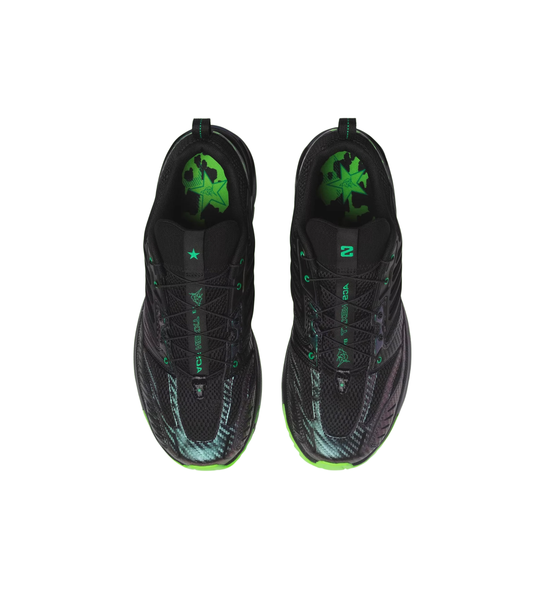 Salomon ACS Nexxt Feid The Green Star top view at Stashed UAE