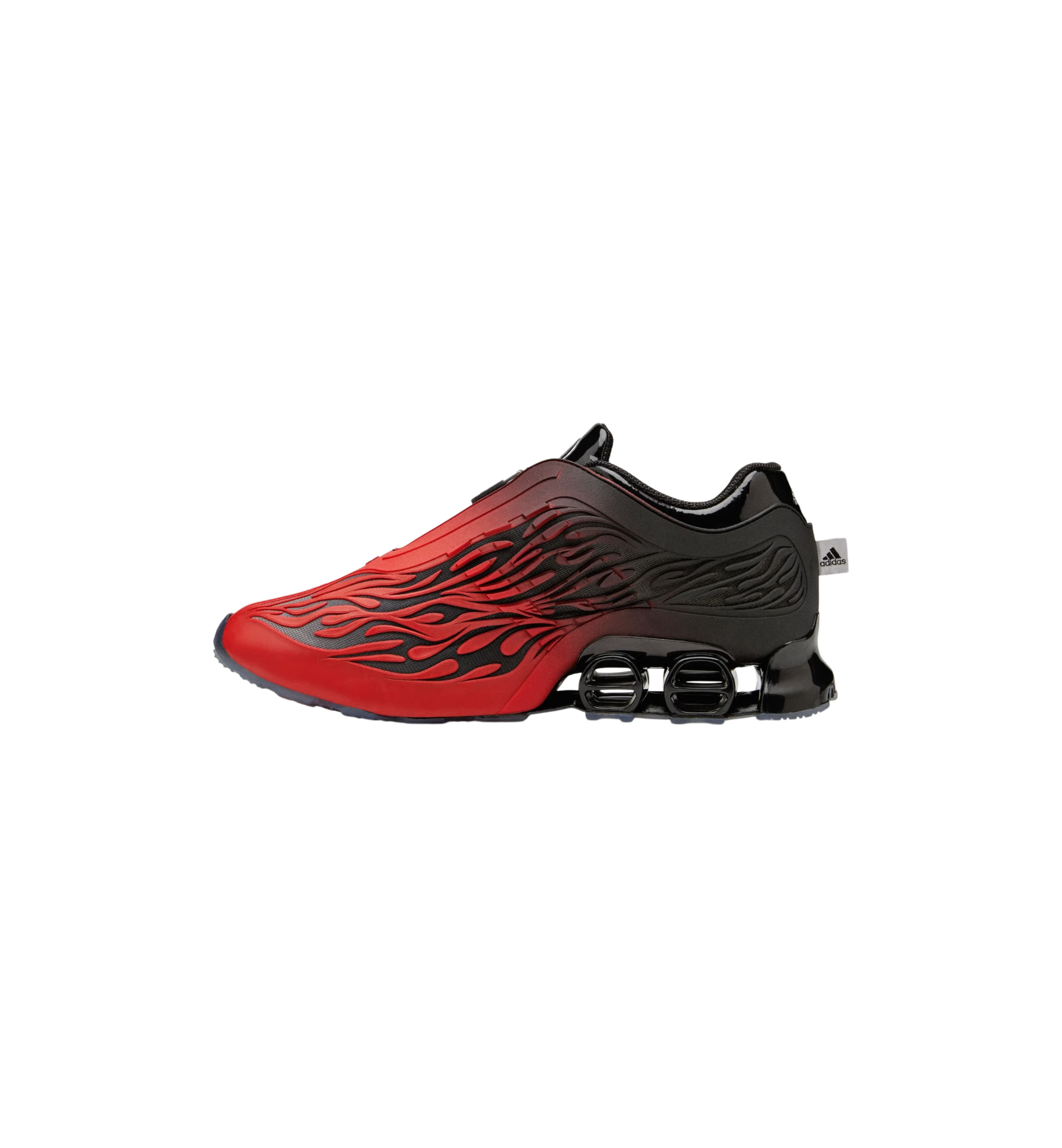 Adidas Megaride S2 Hellstar Black Bright Red side view at Stashed UAE
