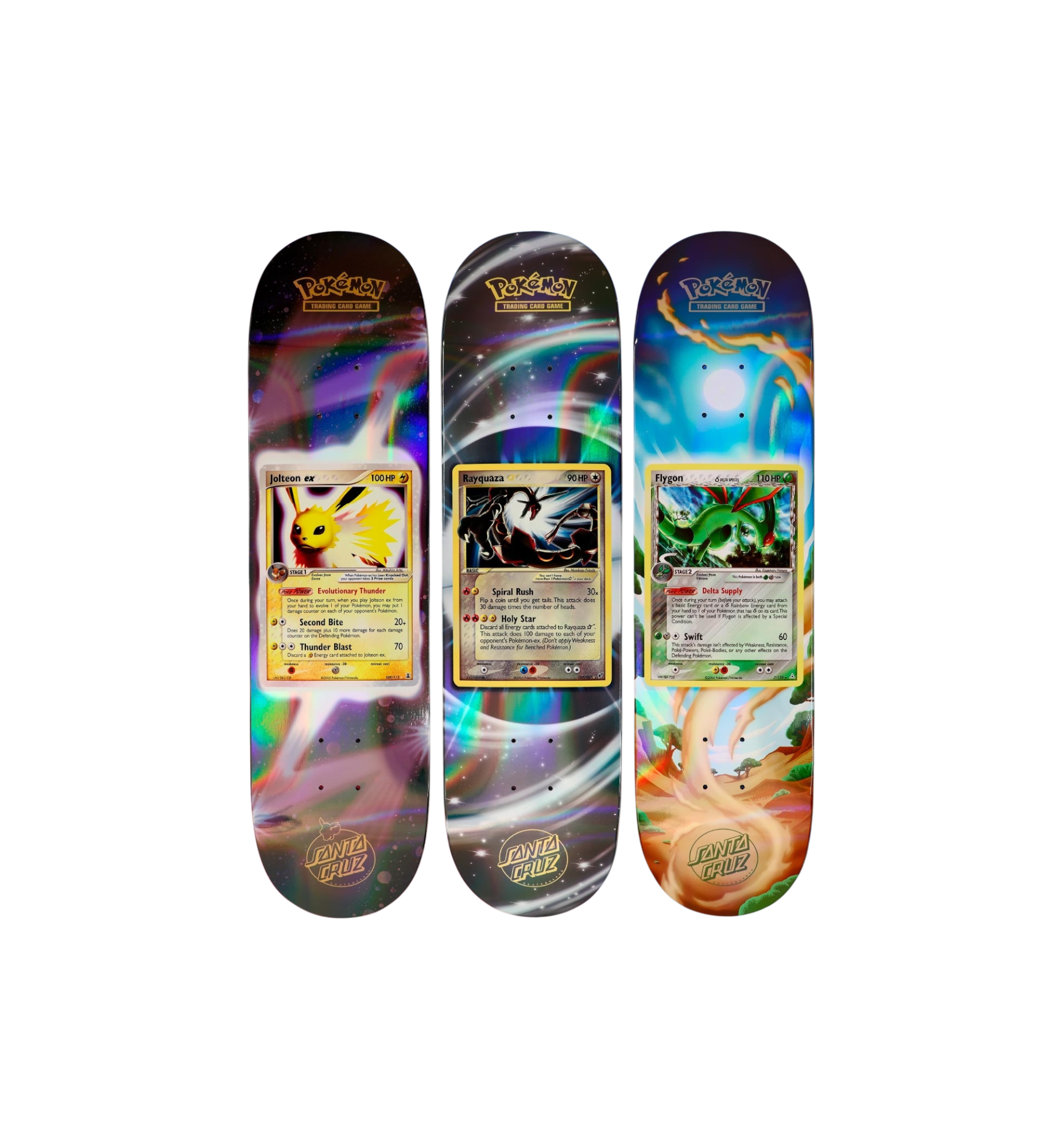 Santa Cruz Skateboards x Pokemon Skateboard Deck Blind Bag 2026 chase 7, 8, 9 at Stashed UAE