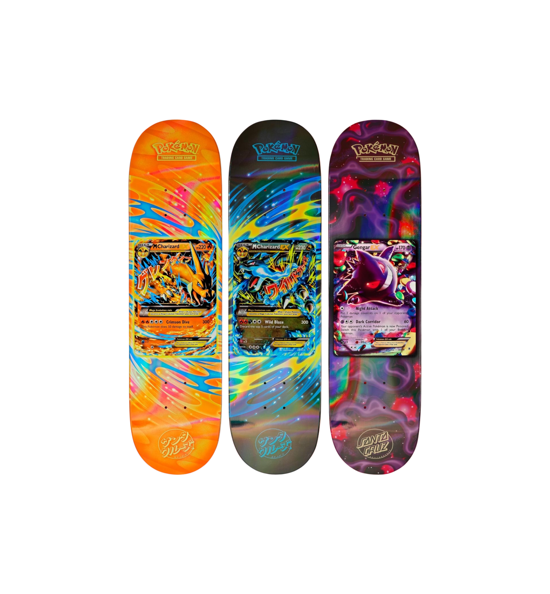 Santa Cruz Skateboards x Pokemon Skateboard Deck Blind Bag 2026 chase 16, 17, 18 at Stashed UAE