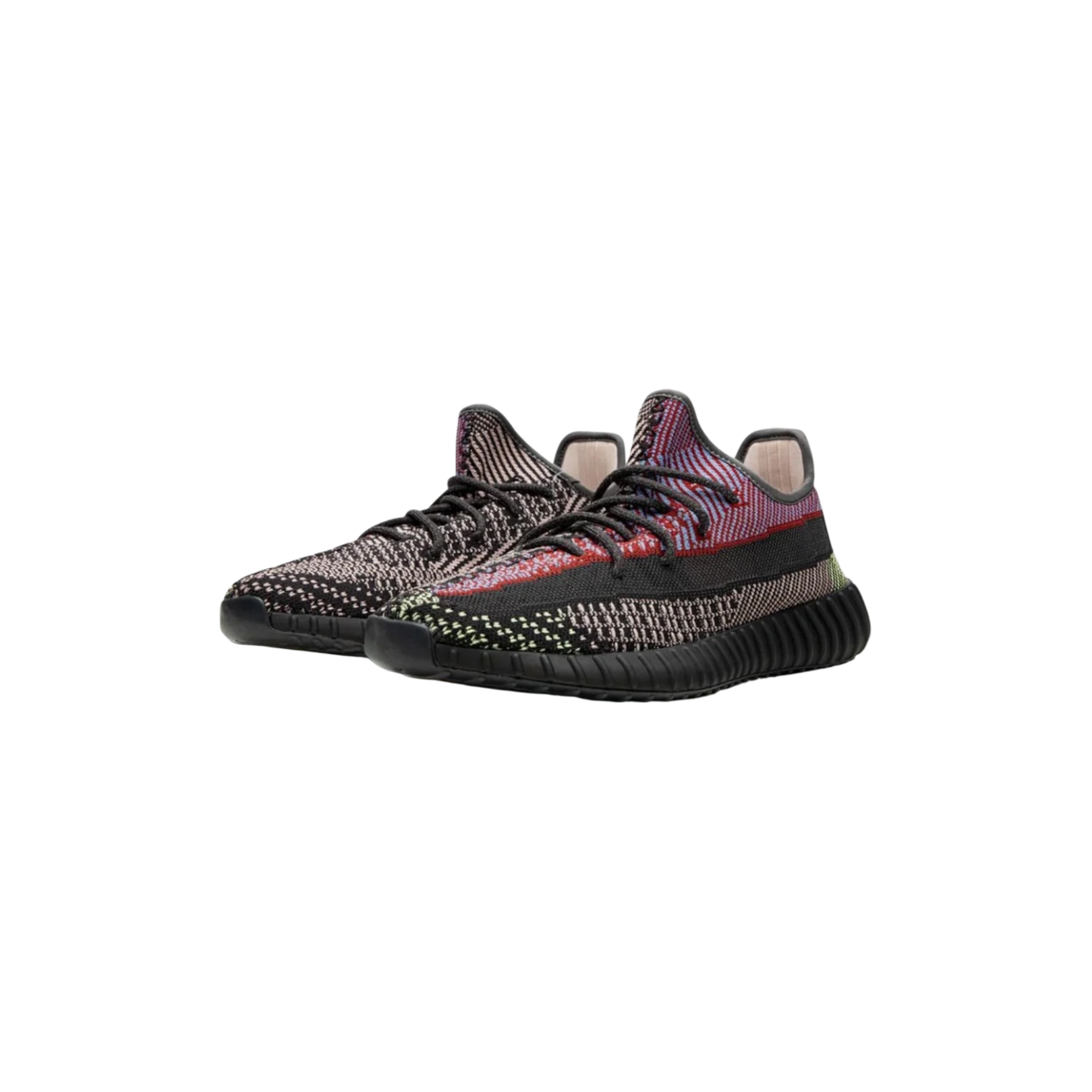 Adidas Yeezy Boost 350 V2 Yecheil Non-Reflective pair at Stashed UAE