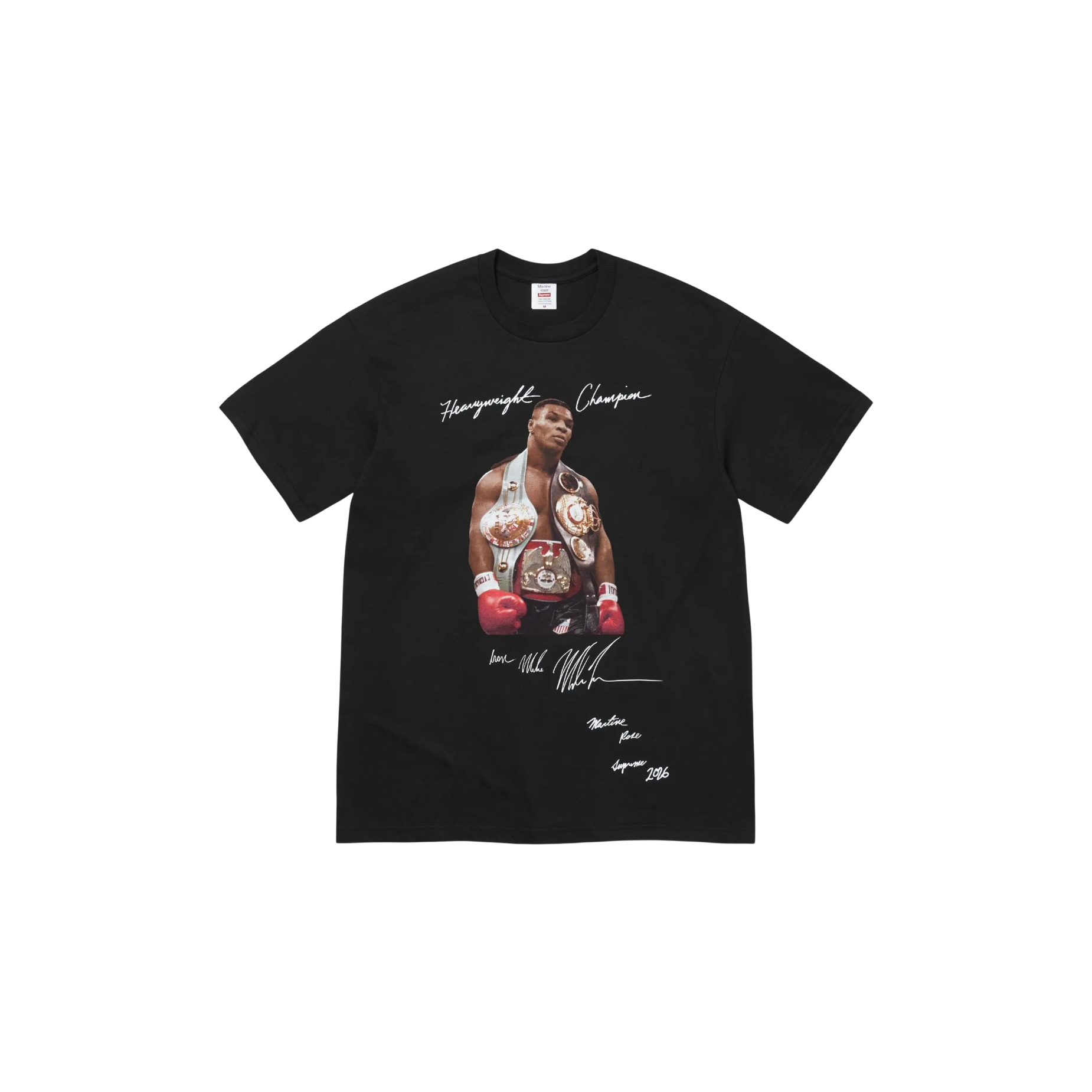 Supreme Martine Rose Champion Tee Black at Stashed UAE