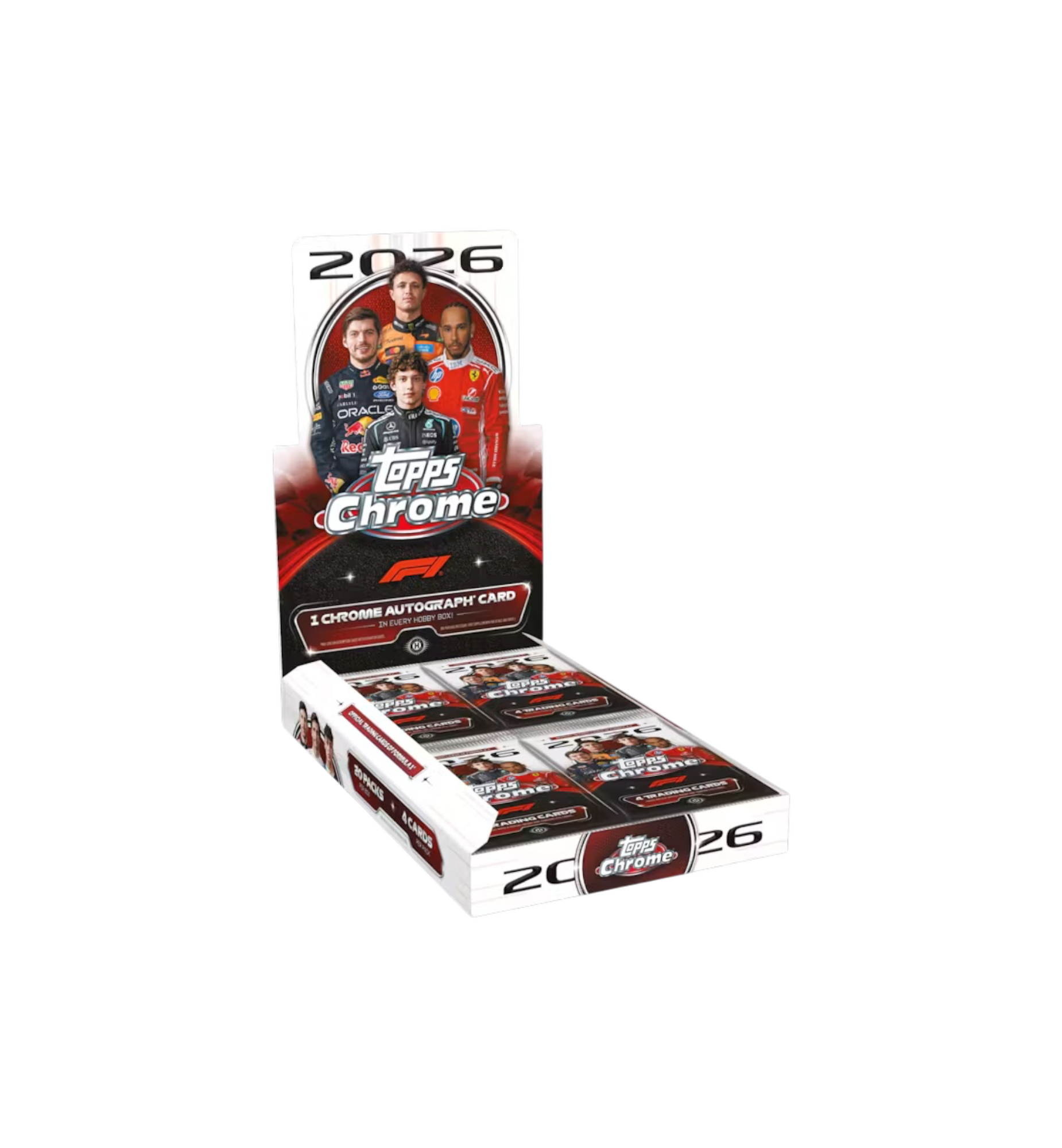 2026 Topps Chrome Formula 1 Hobby Box at Stashed UAE