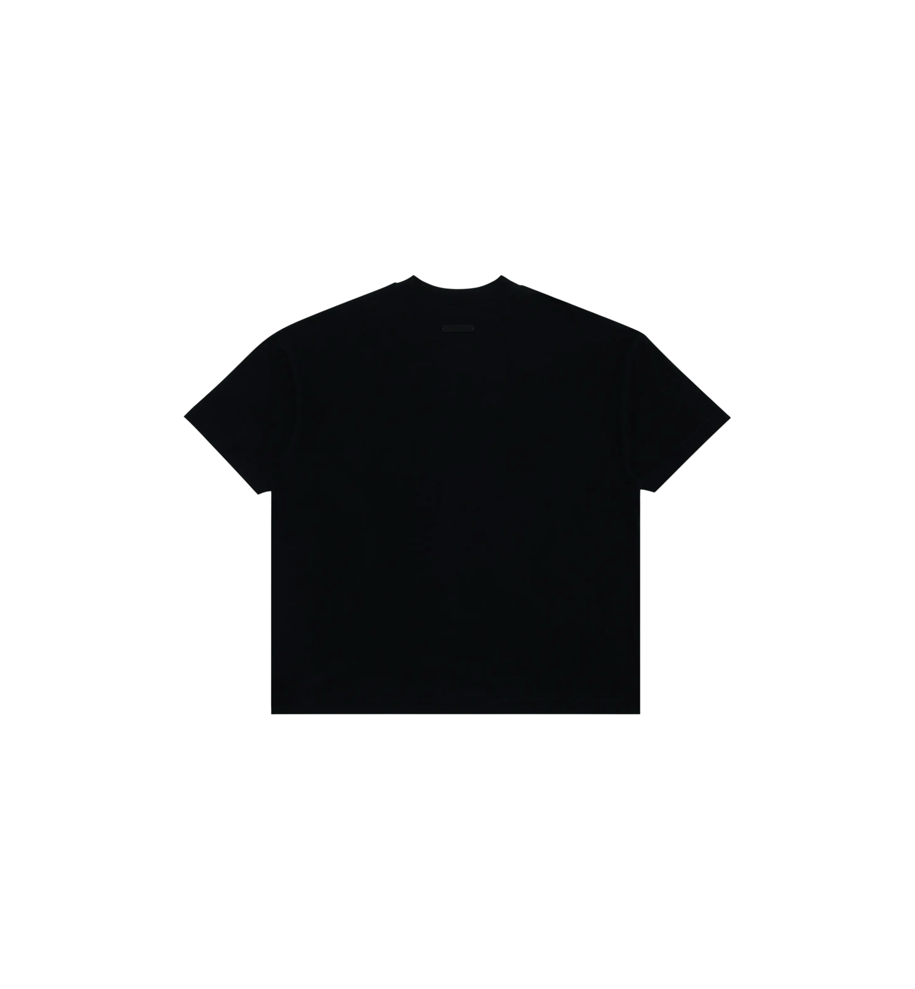 Fear of God Essentials NBA Tee Black back view at Stashed UAE