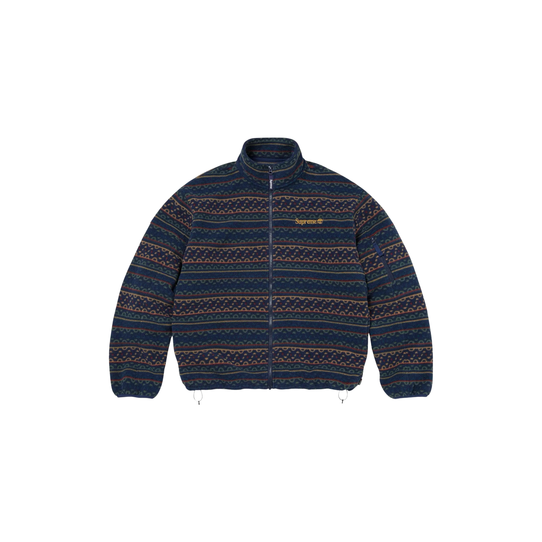 Supreme Timberland Polartec Jacket Navy at Stashed UAE