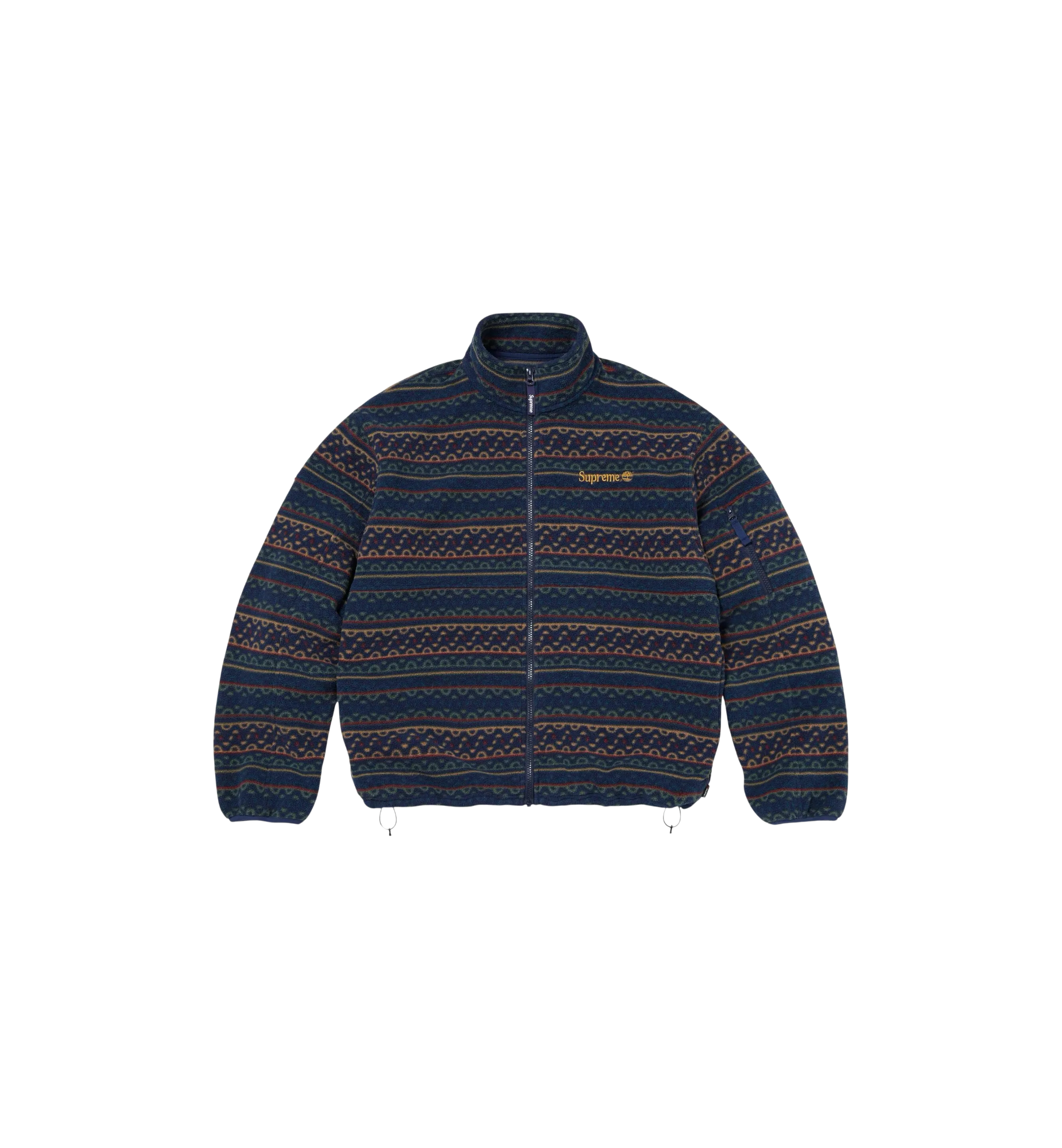 Supreme Timberland Polartec Jacket Navy at Stashed UAE