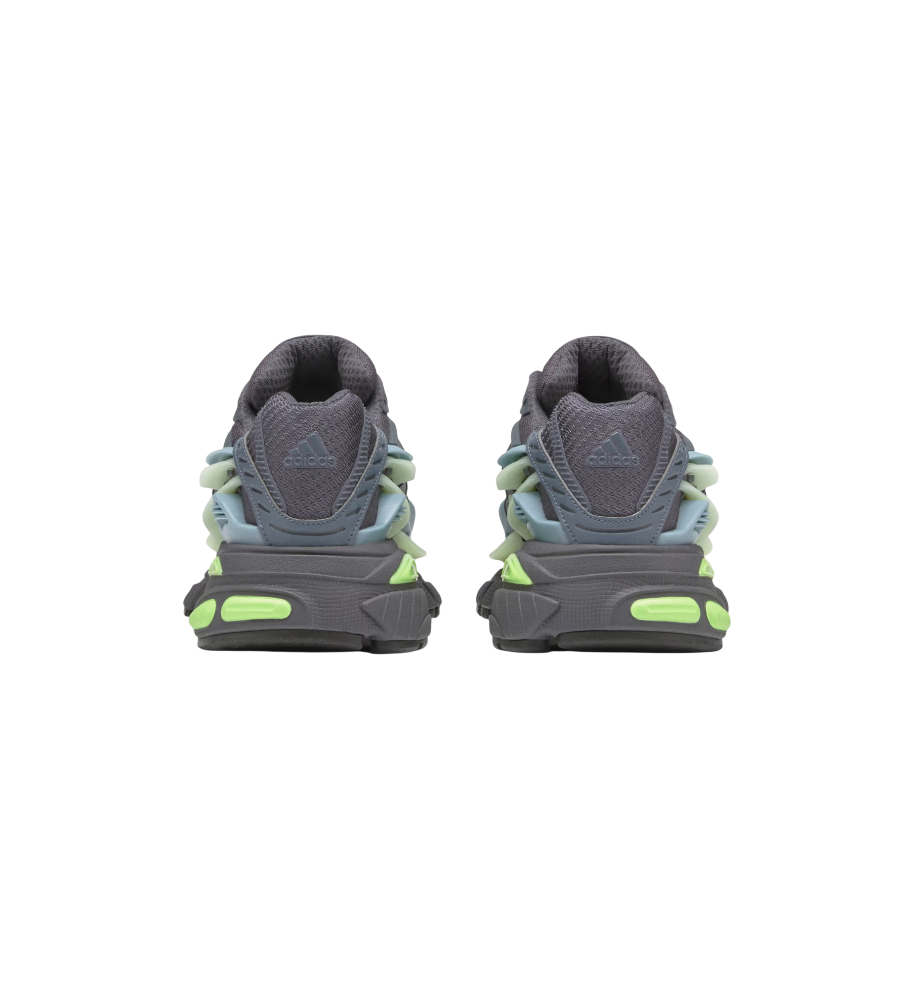 Adidas Adistar Jellyfish Pharrell Williams Light Brown Neon heel view at Stashed UAE