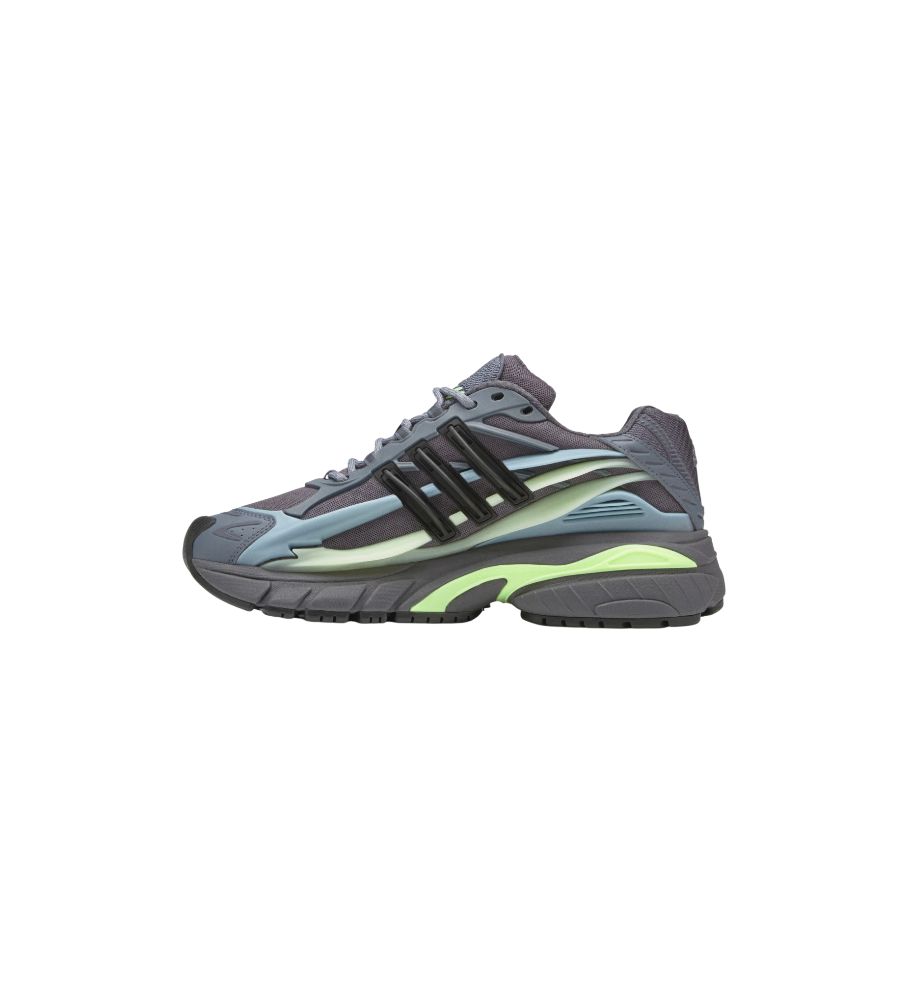 Adidas Adistar Jellyfish Pharrell Williams Light Brown Neon side view at Stashed UAE
