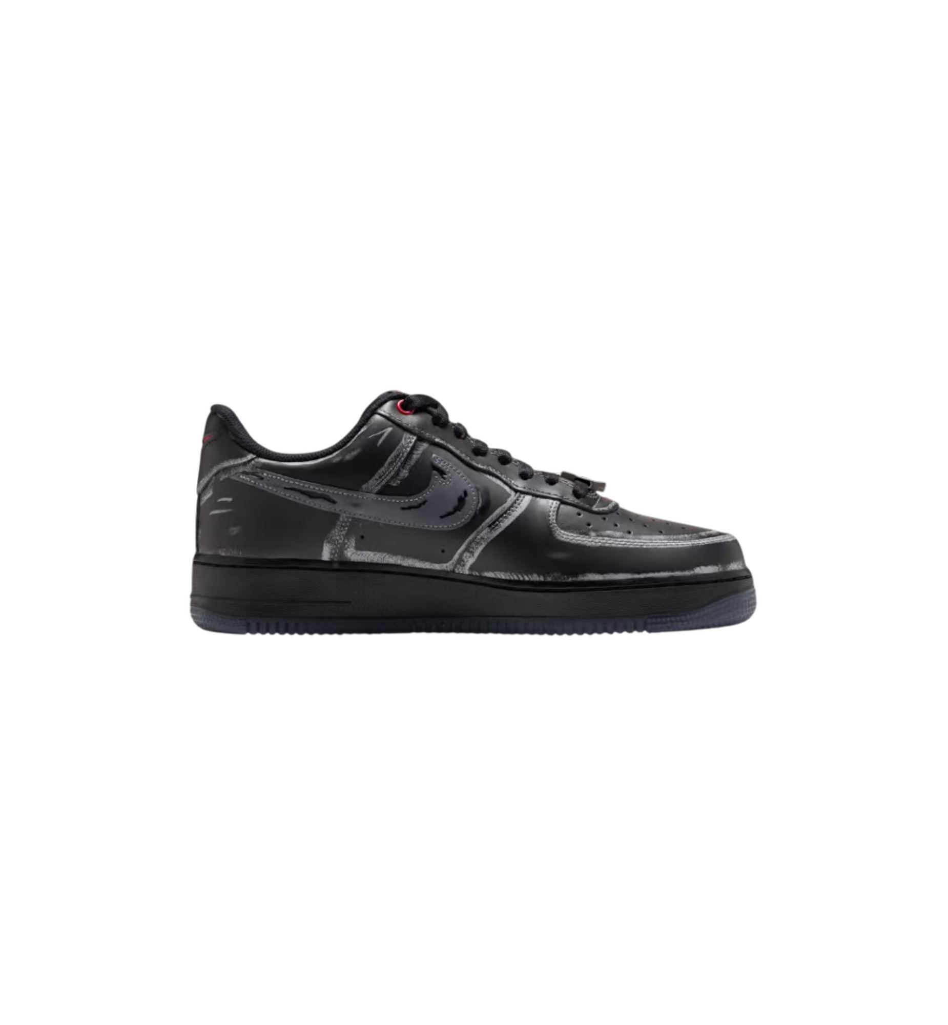 Nike Air Force 1 Low Scream Ghostface Black side view at Stashed UAE