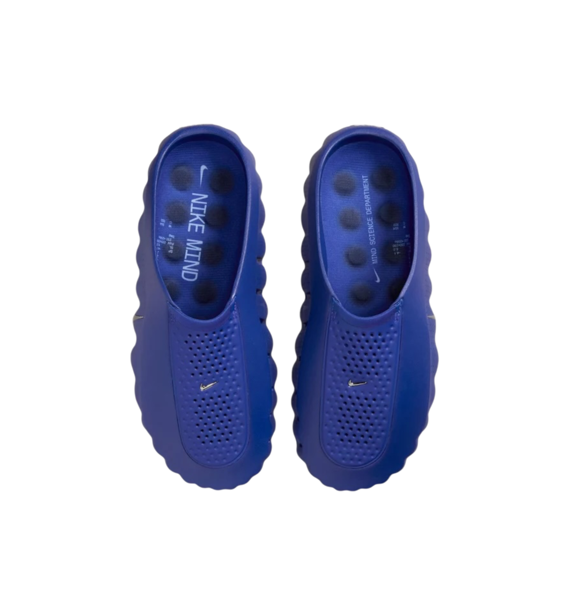 Nike Mind 001 Slide Old Royal top view at Stashed UAE