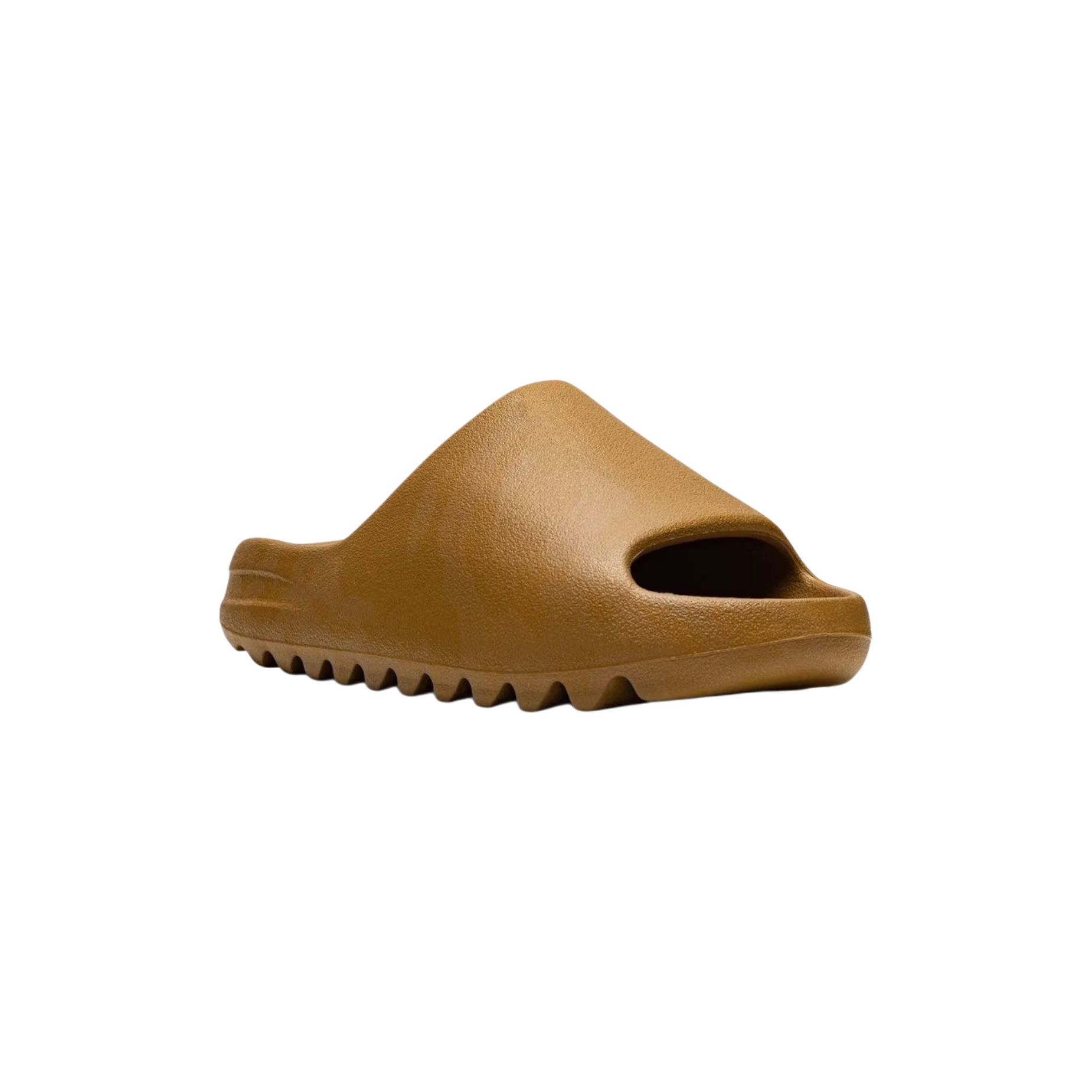 Adidas Yeezy Slide Ochre front view at Stashed UAE