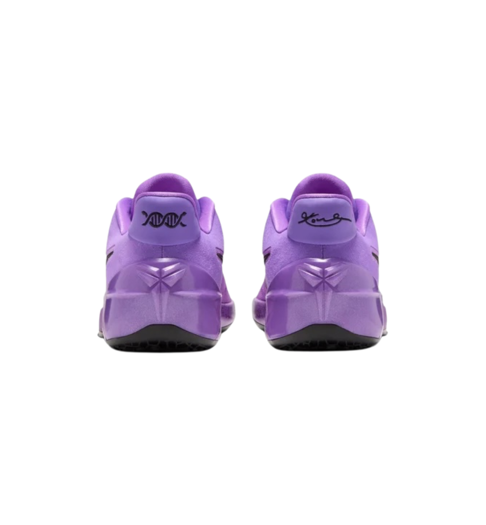 Nike Kobe A.D. Protro Purple Stardust heel view at Stashed UAE