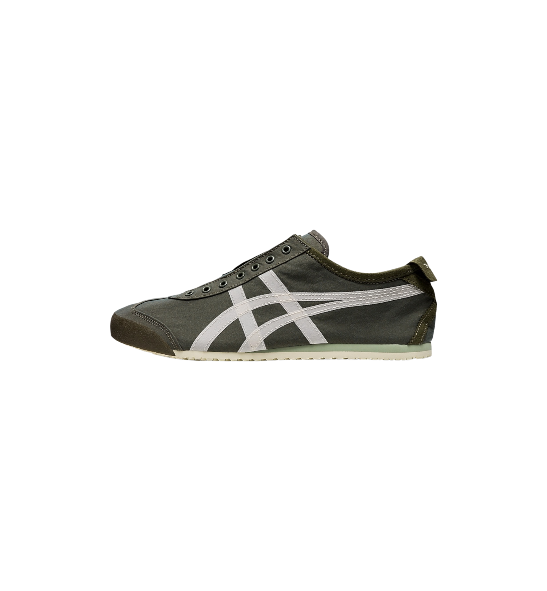 Onitsuka Tiger Mexico 66 Slip-On Mantle Green Birch at Stashed UAE