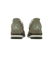 Air Jordan 4 Retro Light Army heel view at Stashed UAE