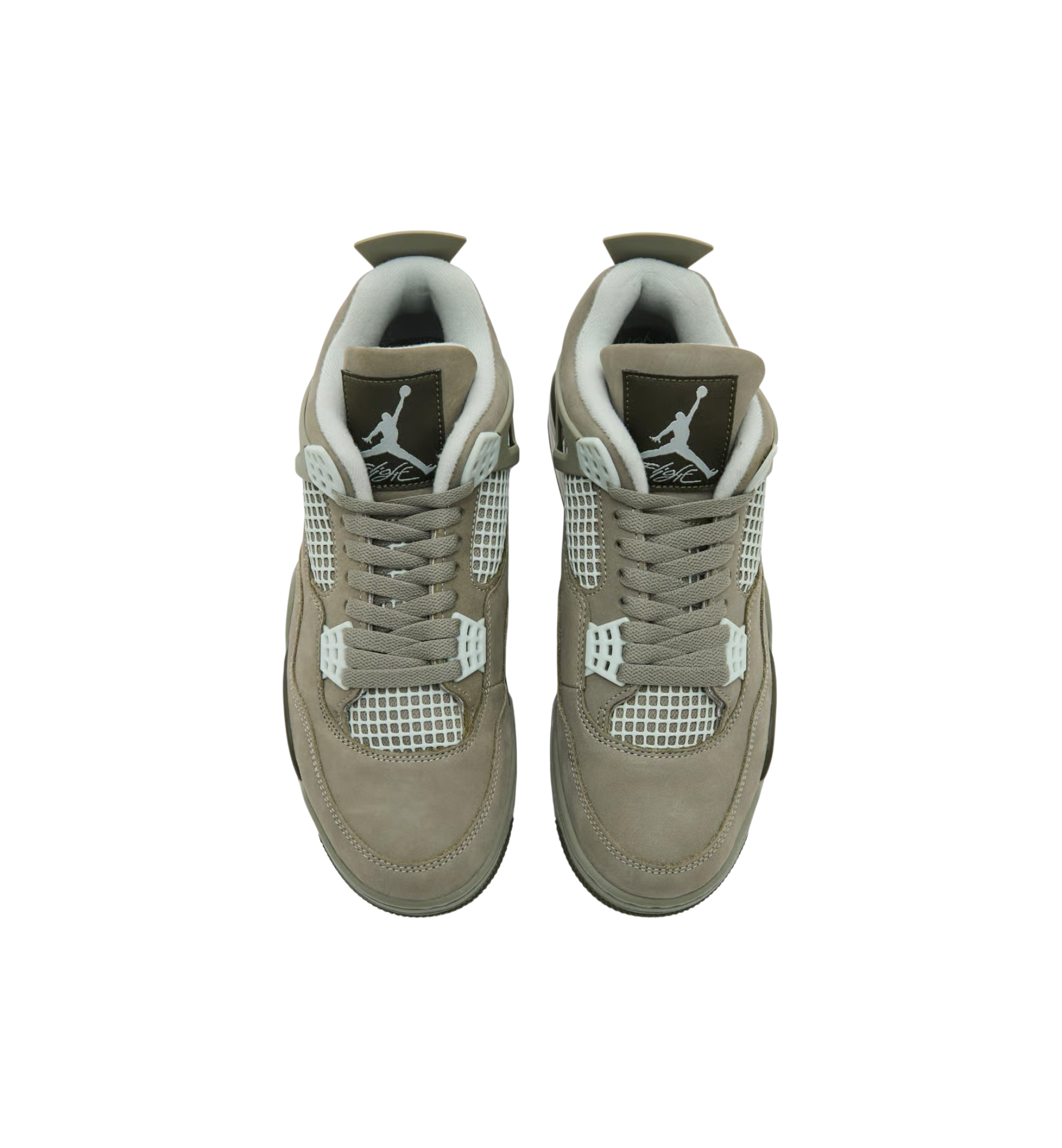 Air Jordan 4 Retro Light Army top view at Stashed UAE