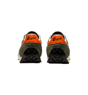 Onitsuka Tiger EDR 78 Mantle Green White Orange heel view at Stashed UAE
