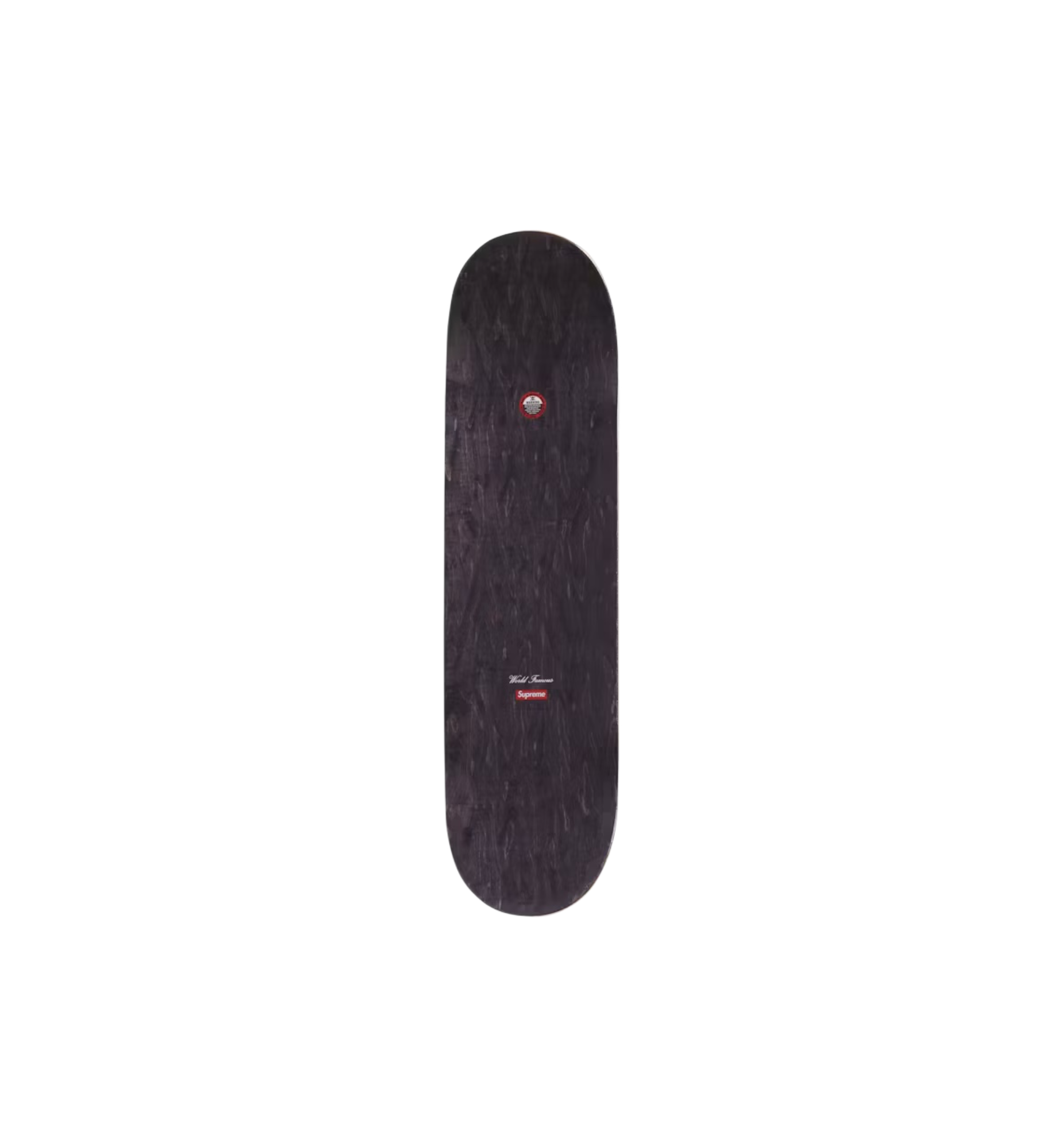 Supreme HNIC Skateboard Deck front view at Stashed UAE