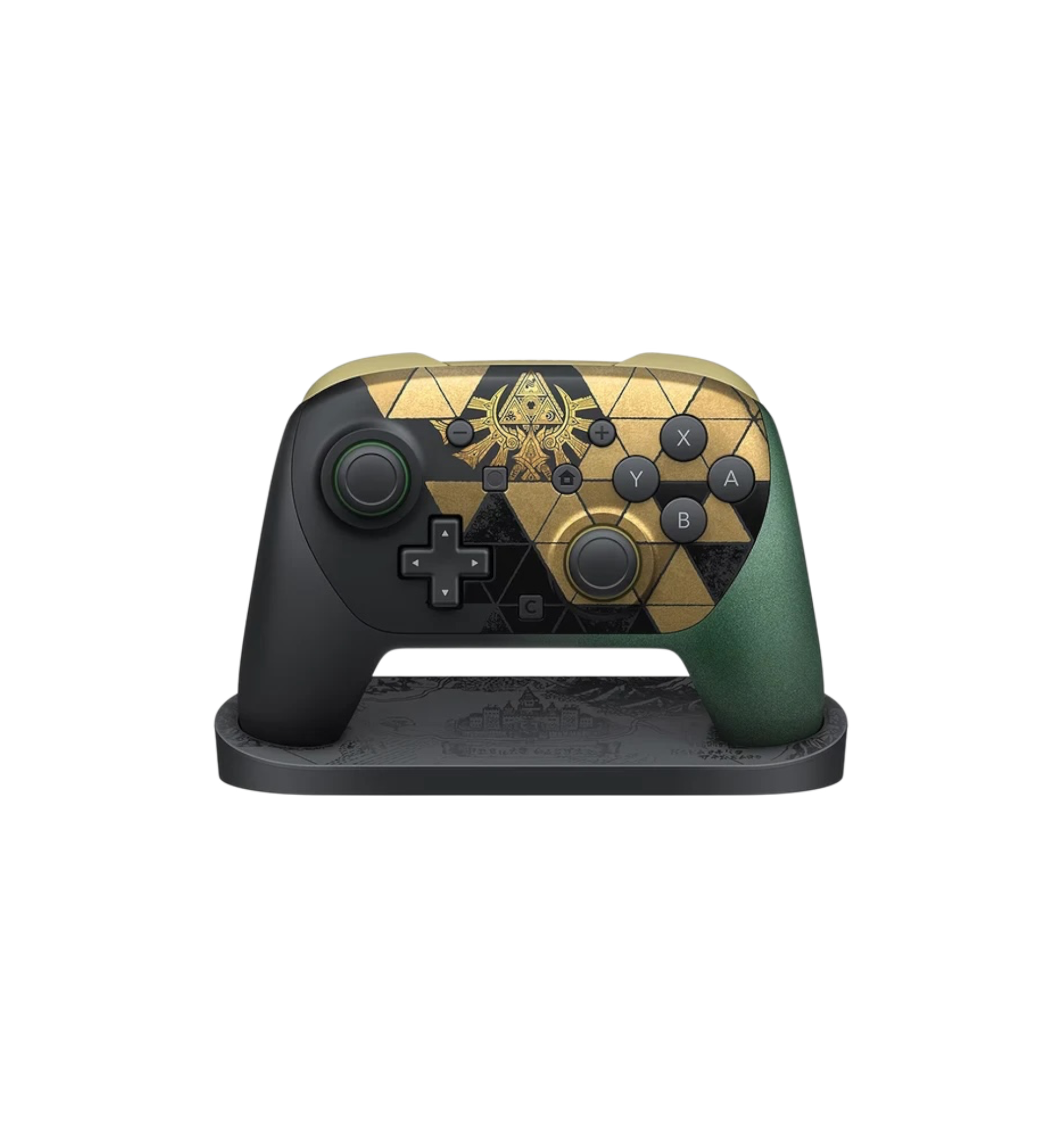 Nintendo Switch 2 The Legend of Zelda 40th Anniversary Edition Pro Controller + Display Stand at Stashed UAE