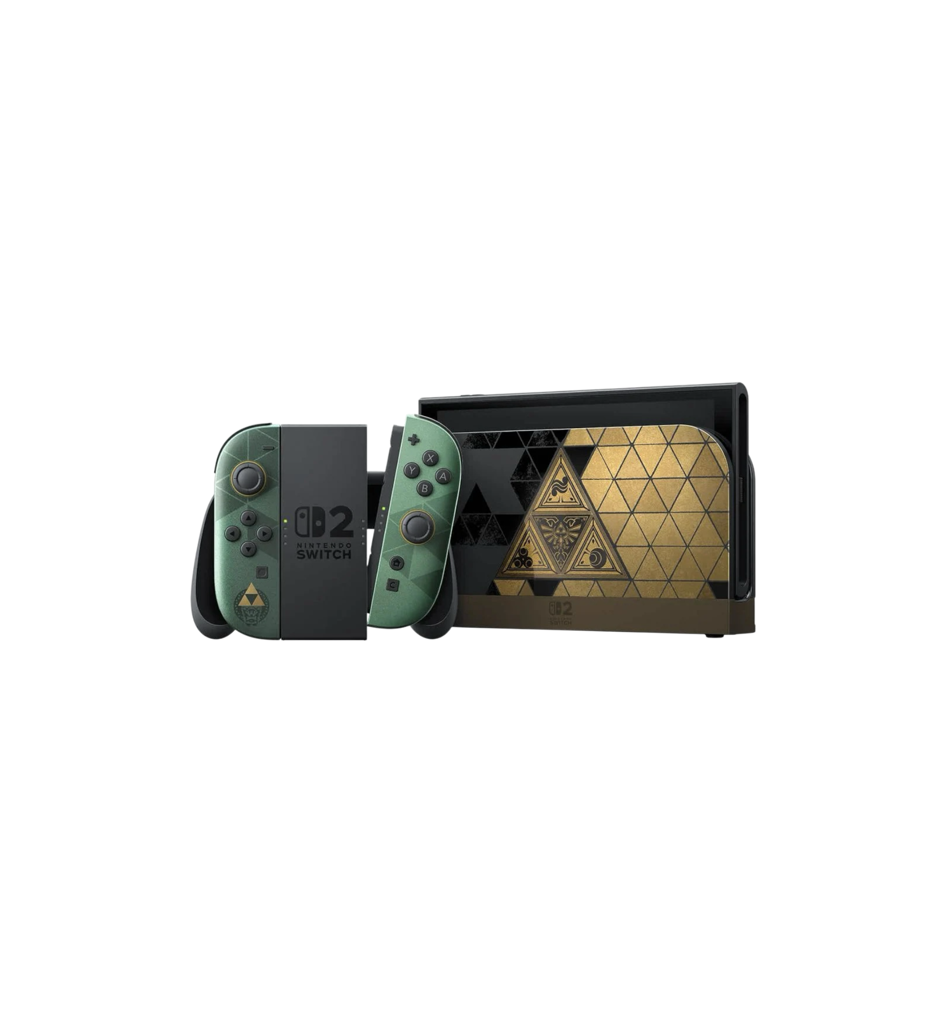 Nintendo Switch 2 - The Legend of Zelda 40th Anniversary Edition Console contents at Stashed UAE