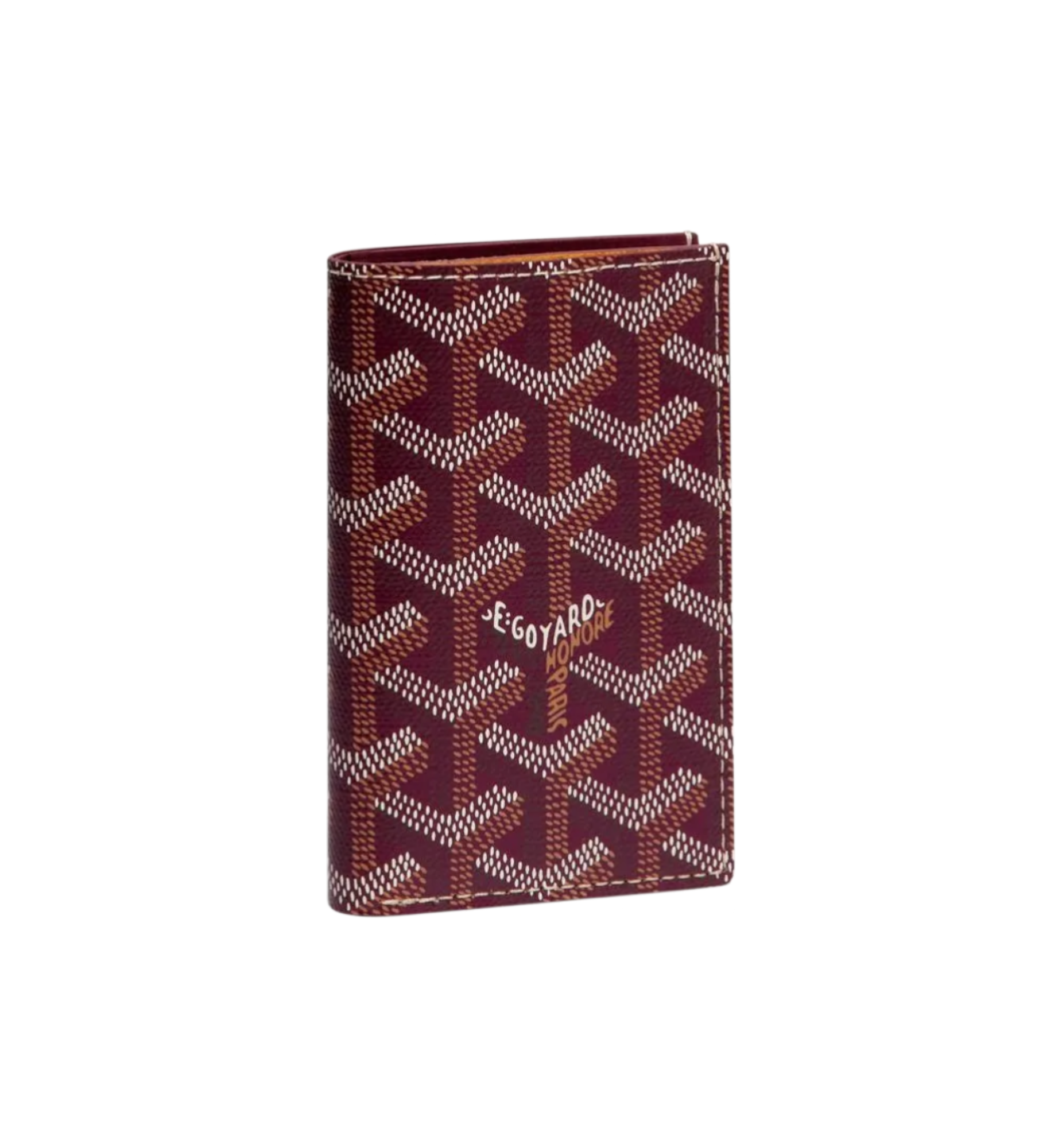 Goyard Saint Pierre Card Holder "Burgundy"