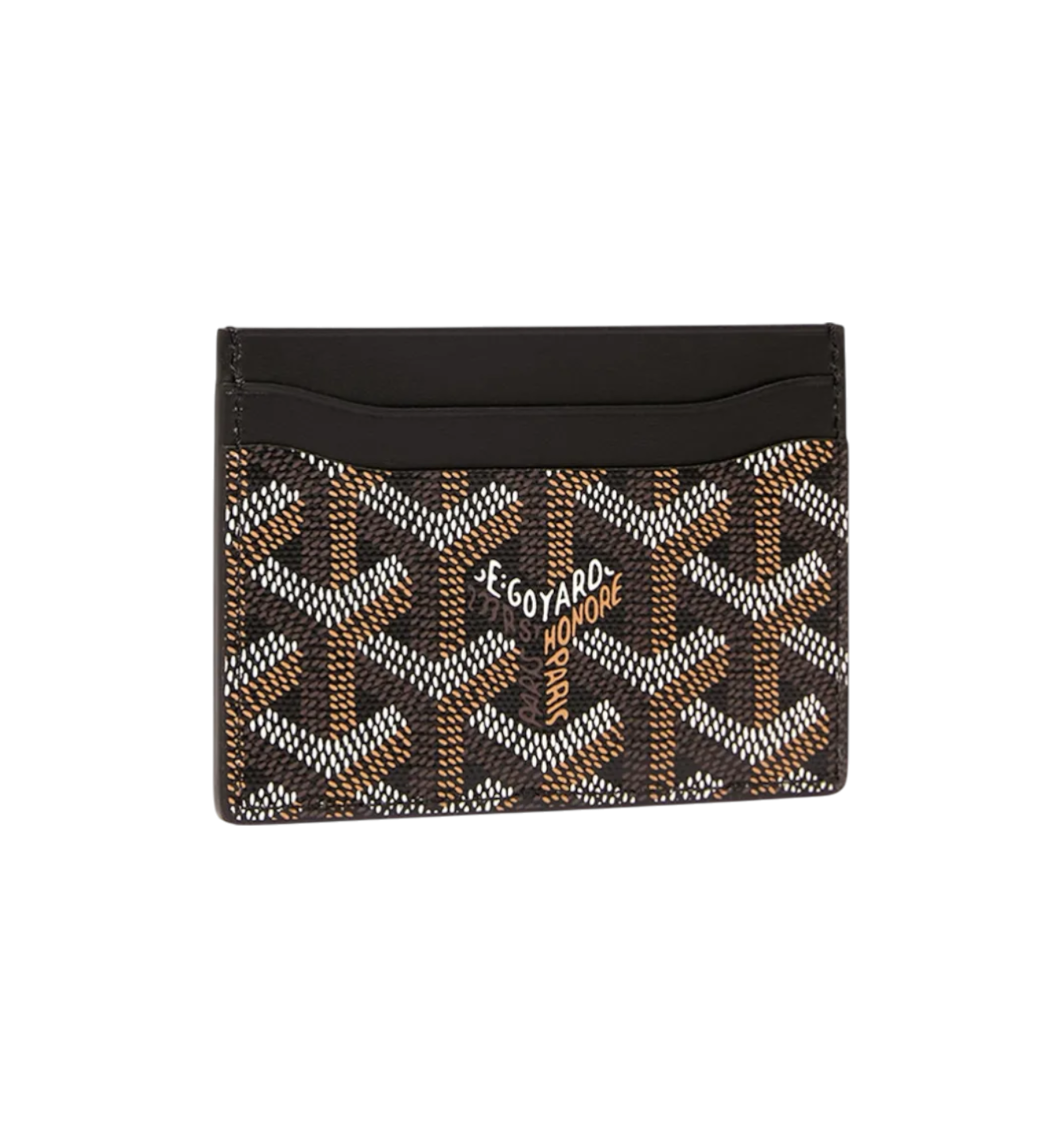 Goyard Saint Sulpice Card Wallet “Black"