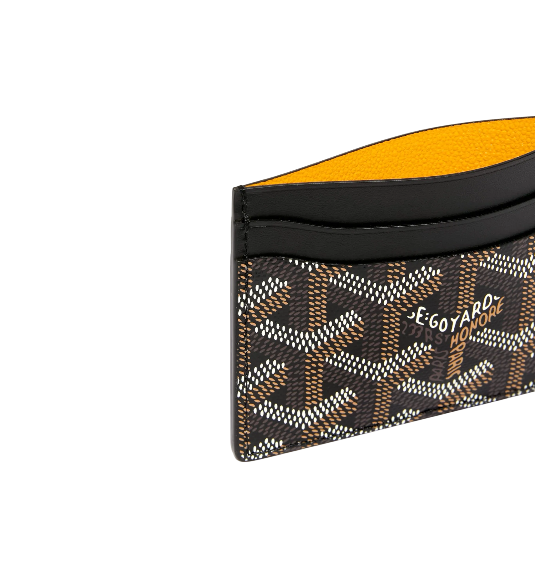 Goyard Saint Sulpice Card Wallet “Black"