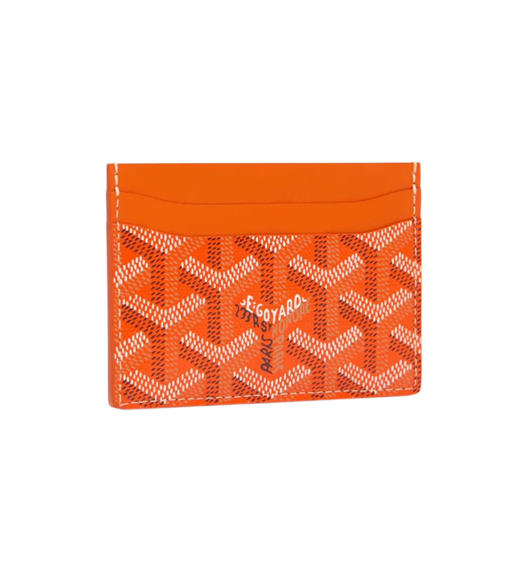 Goyard Saint Sulpice Card Wallet “Orange"