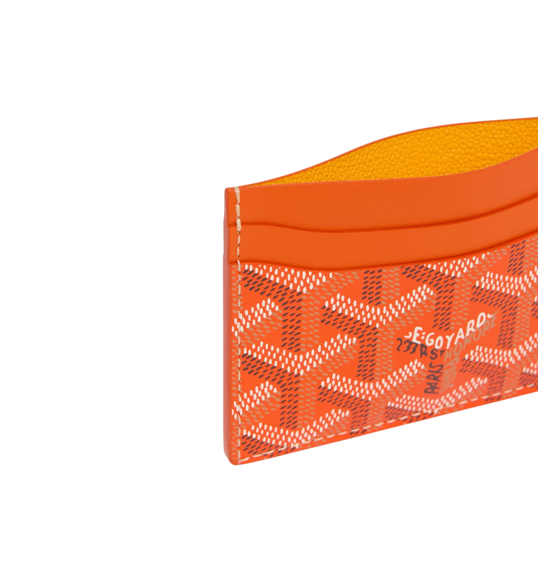 Goyard Saint Sulpice Card Wallet “Orange"