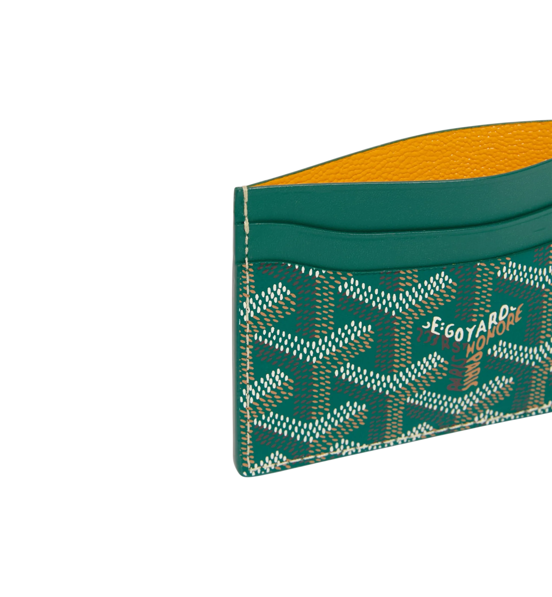 Goyard Saint Sulpice Card Wallet "Green"