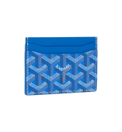 Goyard Saint Sulpice Card Wallet “Sky Blue"