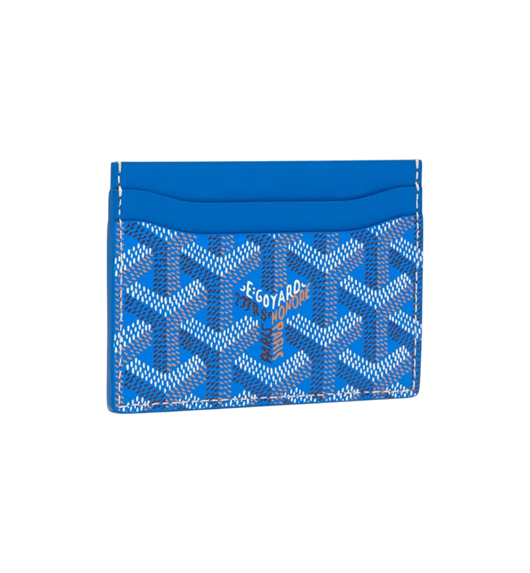 Goyard Saint Sulpice Card Wallet “Sky Blue"
