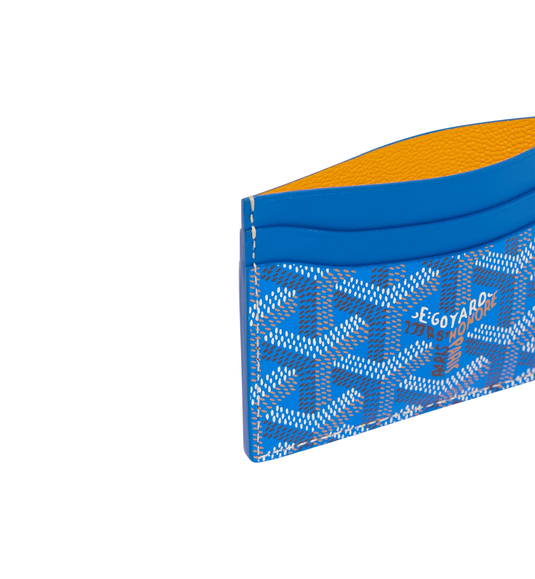 Goyard Saint Sulpice Card Wallet “Sky Blue"
