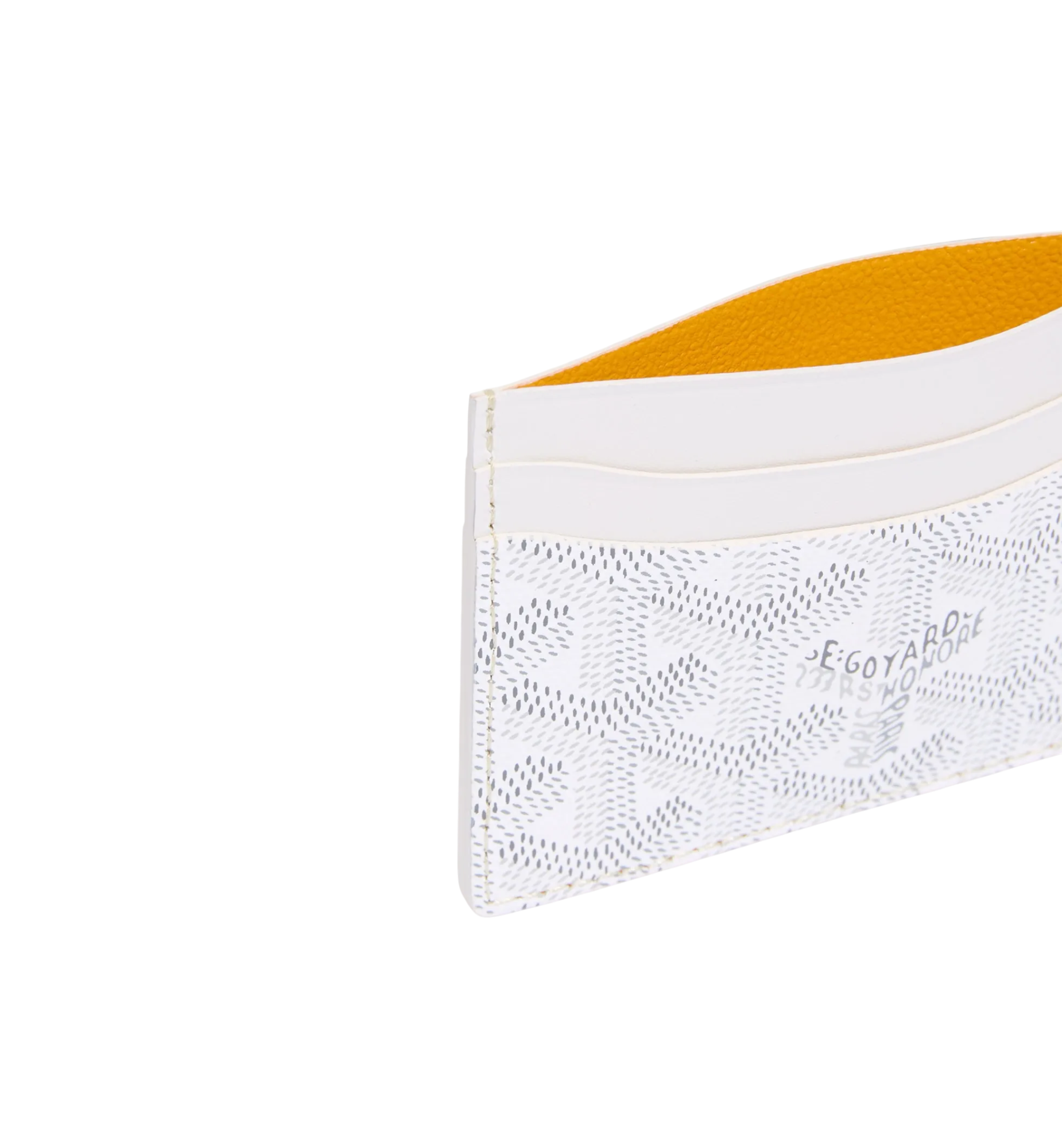 Goyard Saint Sulpice Card Wallet "White"