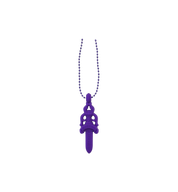 Chrome Hearts Silicone Dagger Necklace "Purple"