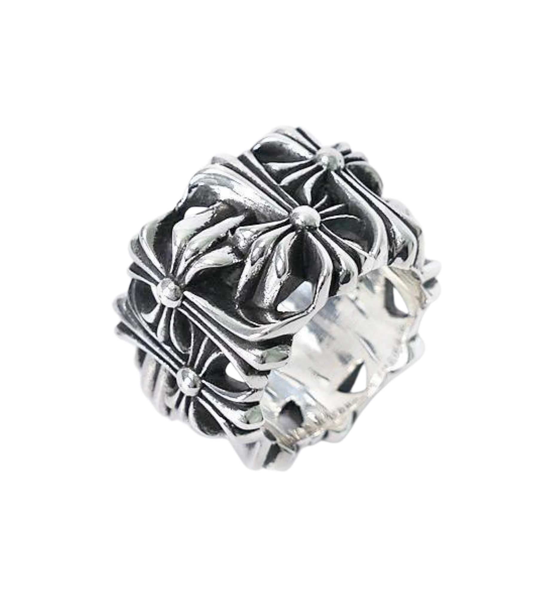 Chrome Hearts Cemetery Ring "Silver"