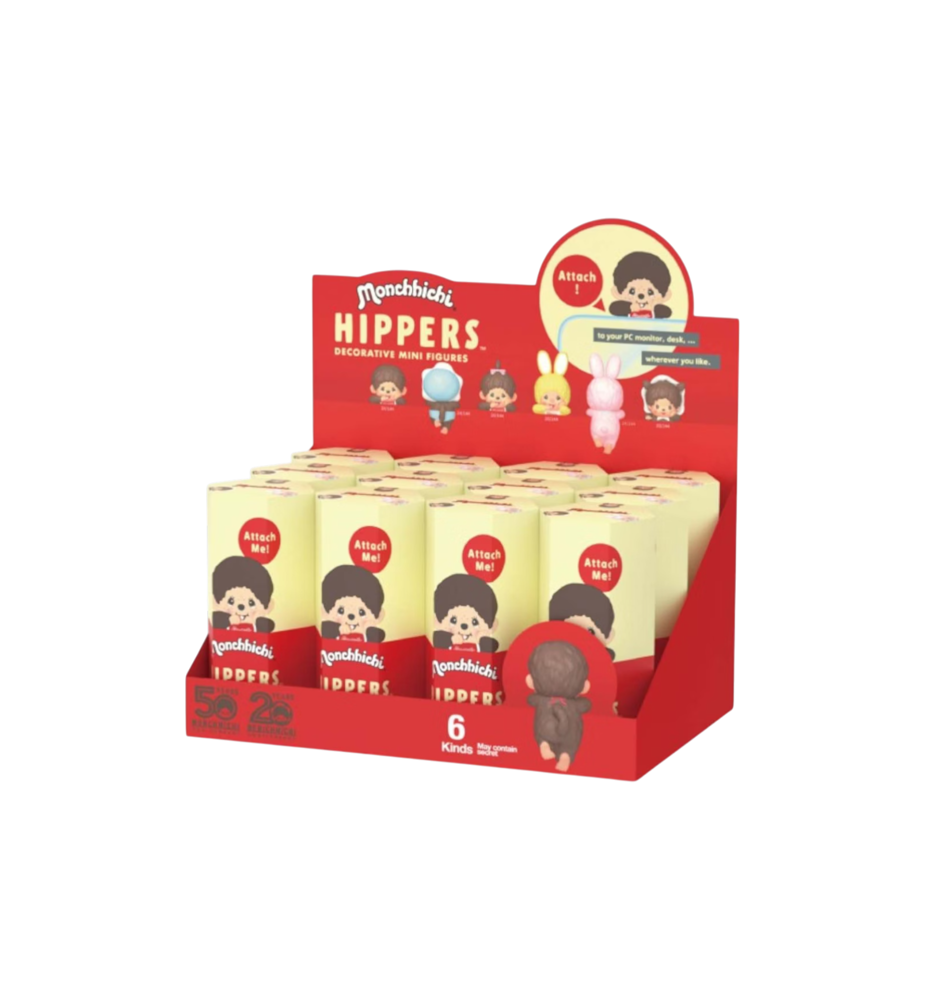 Sonny Angel Hippers Monchhichi Series (12 Blind Box)