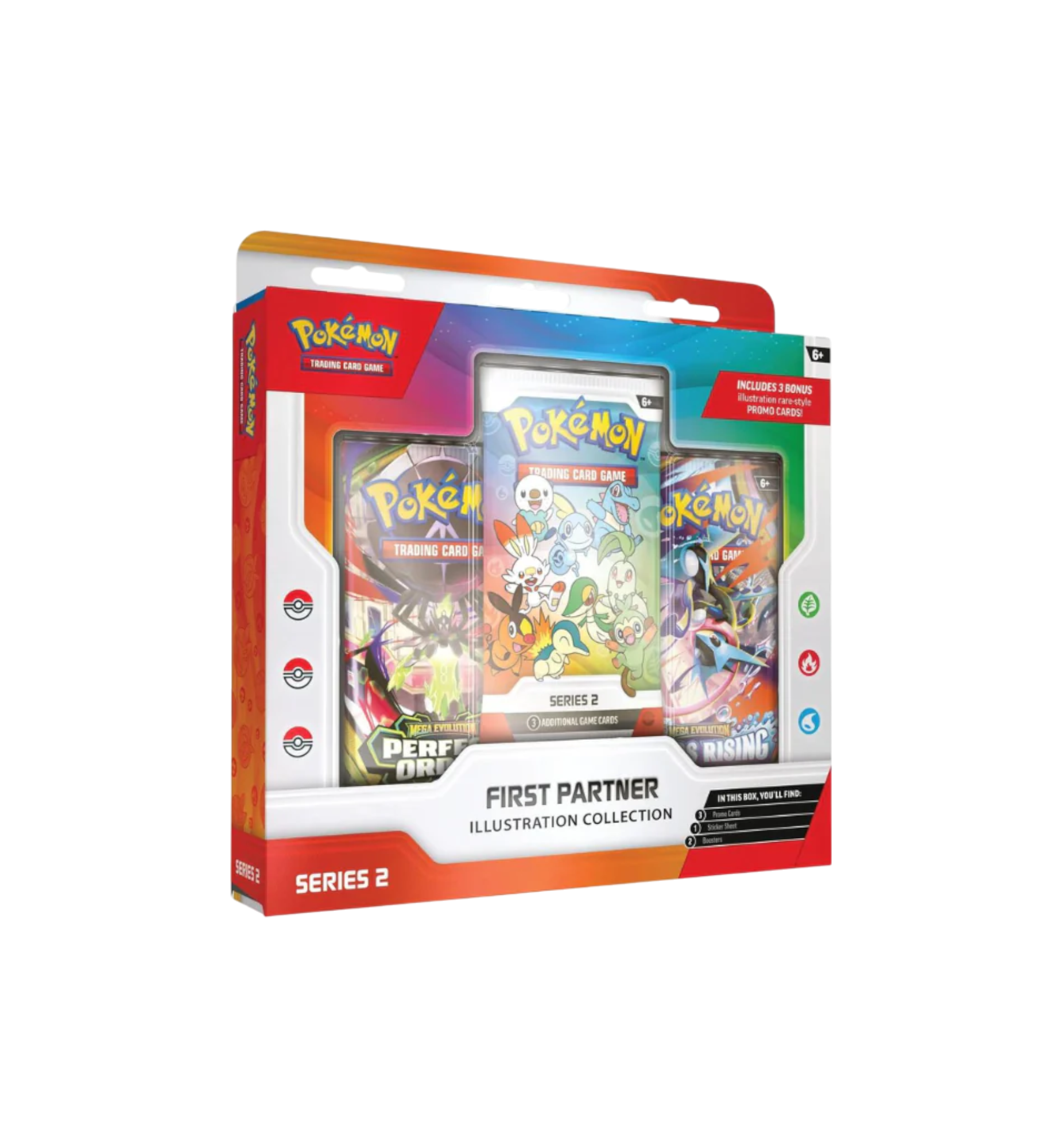2026 Pokémon Mega Evolution "First Partner Illustration Collection Series 2"