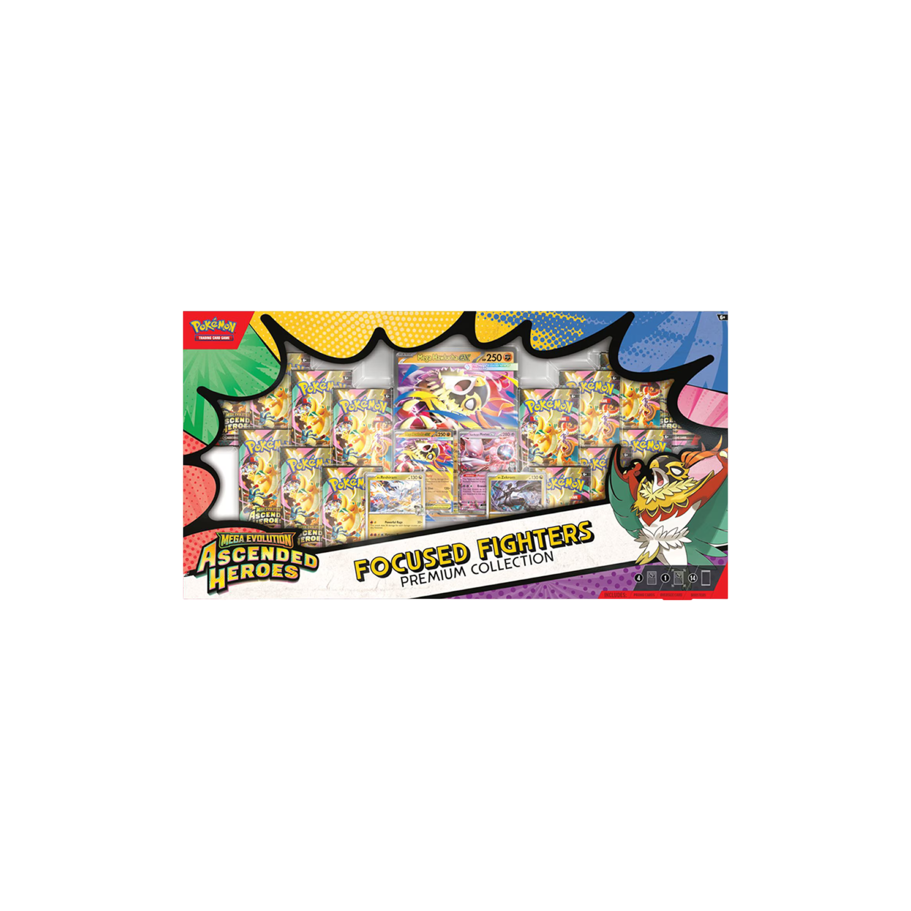 2026 Pokémon Mega Evolution Ascended Heroes Focused Fighters Premium Collection Sam's Club Exclusive at Stashed UAE